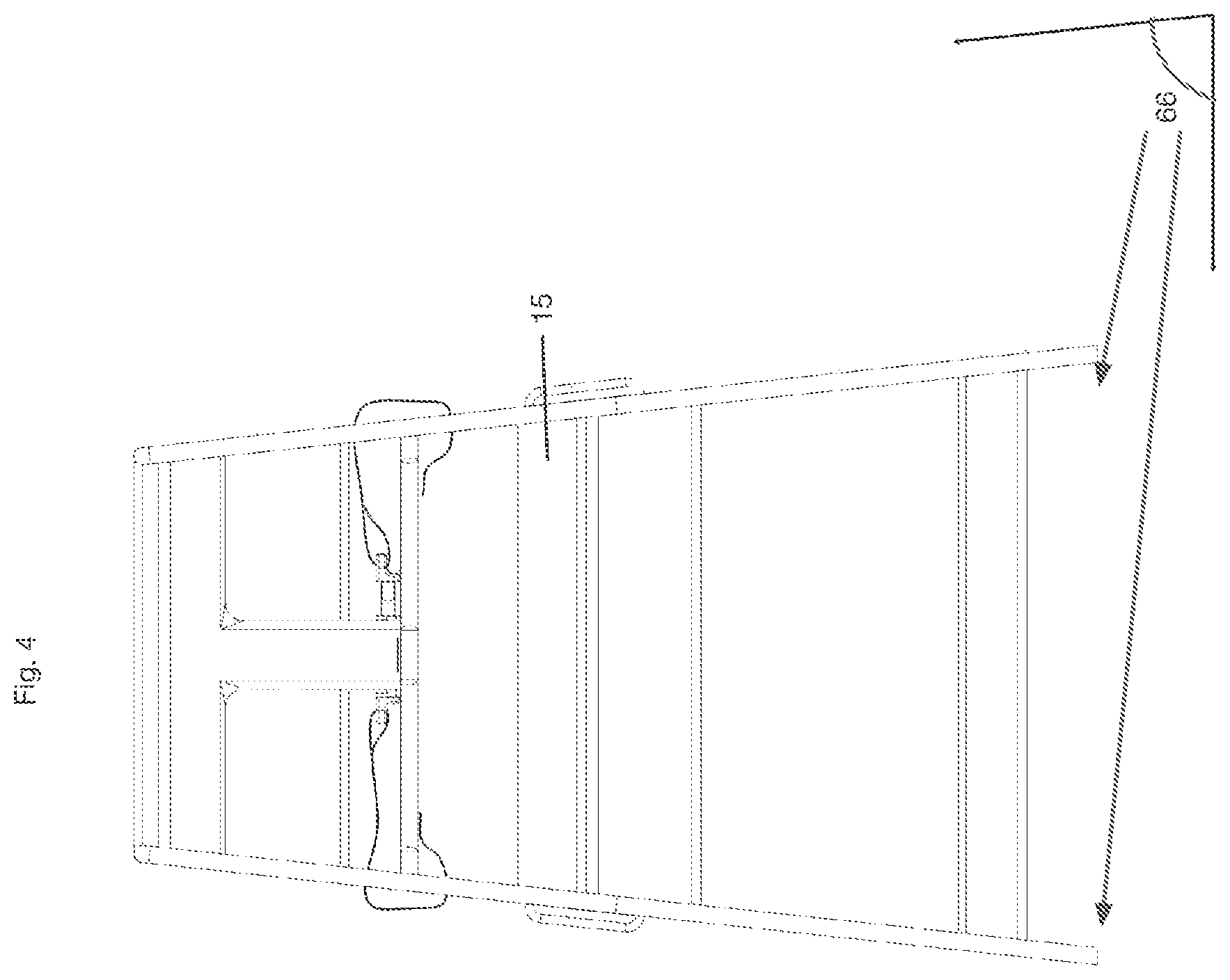 Patent US12616314 Figure 4 – Multi-part dishwasher-optimized high chair