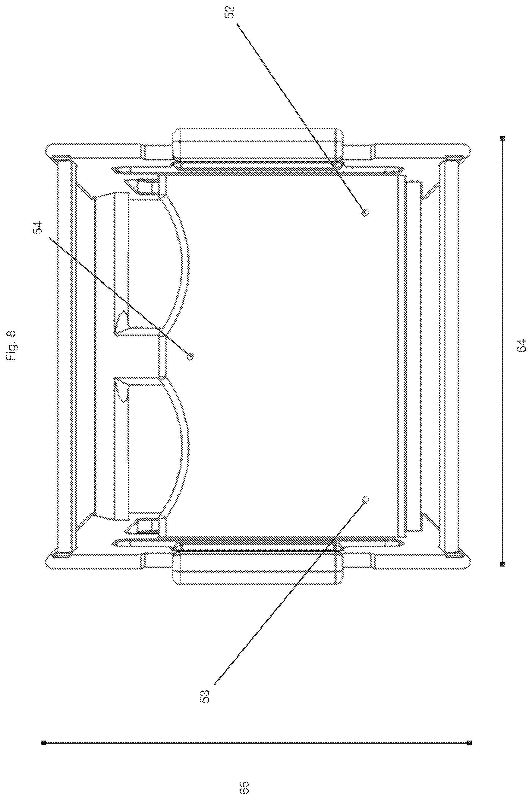 Patent US12616314 Figure 8 – Multi-part dishwasher-optimized high chair