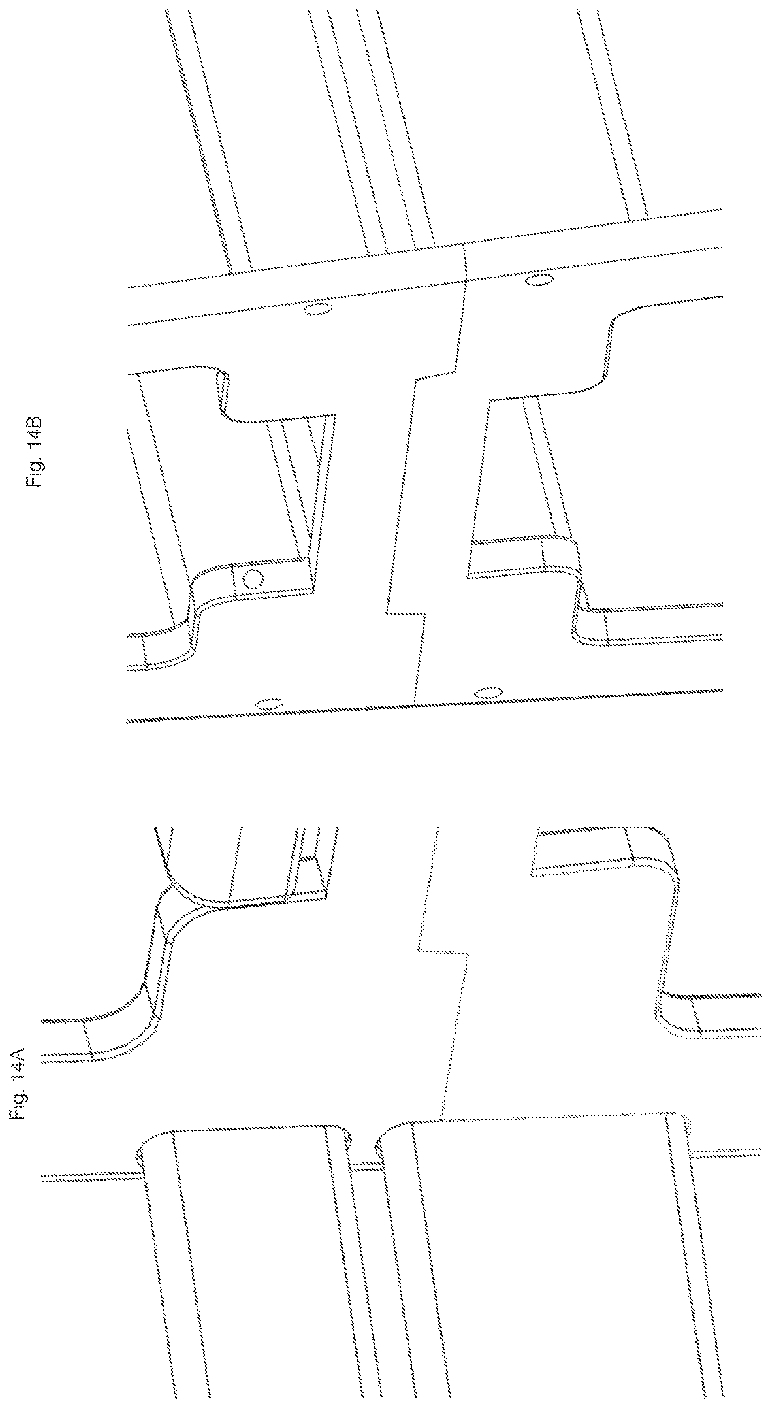 Patent US12616314 Figure 14 – Multi-part dishwasher-optimized high chair