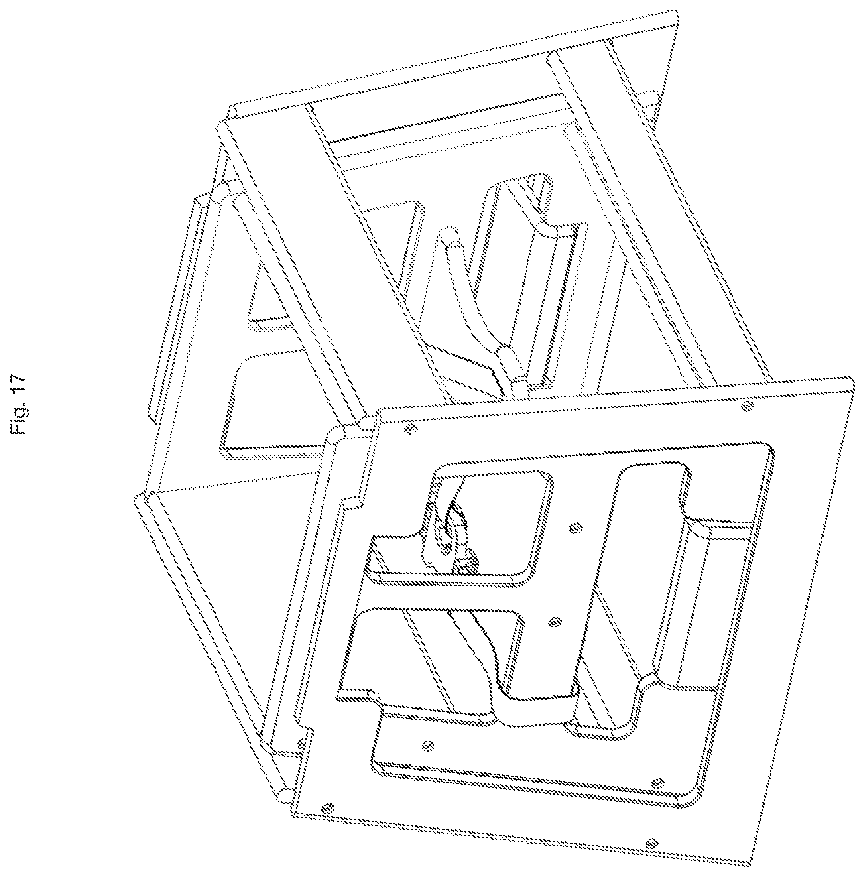 Patent US12616314 Figure 17 – Multi-part dishwasher-optimized high chair