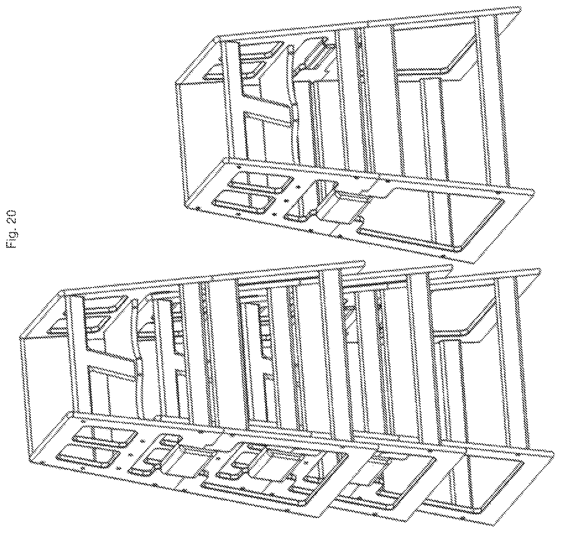 Patent US12616314 Figure 20 – Multi-part dishwasher-optimized high chair