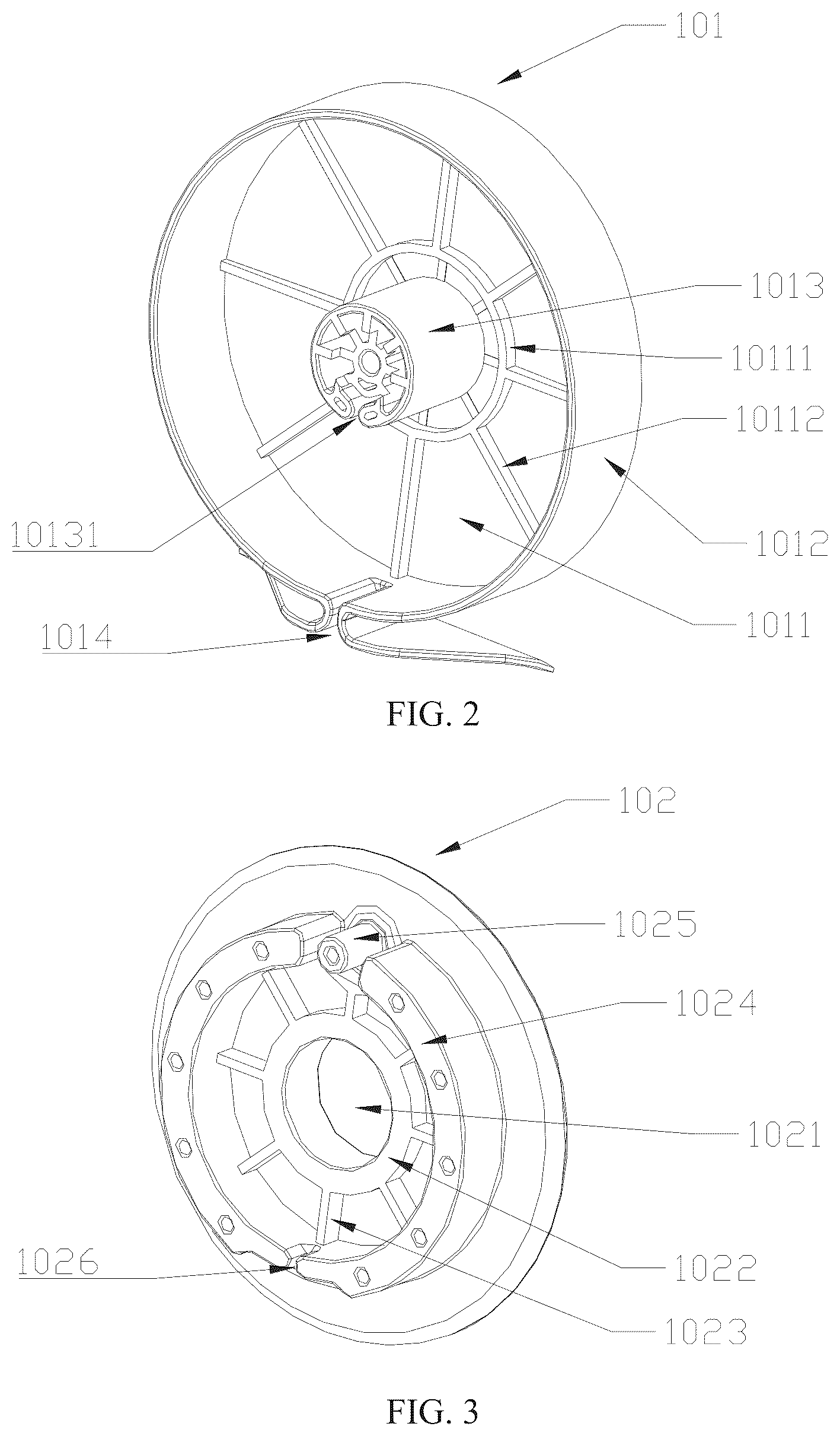 Patent US12616317 Figure 2 – Automatic webbing winding device and bedside bed having the same