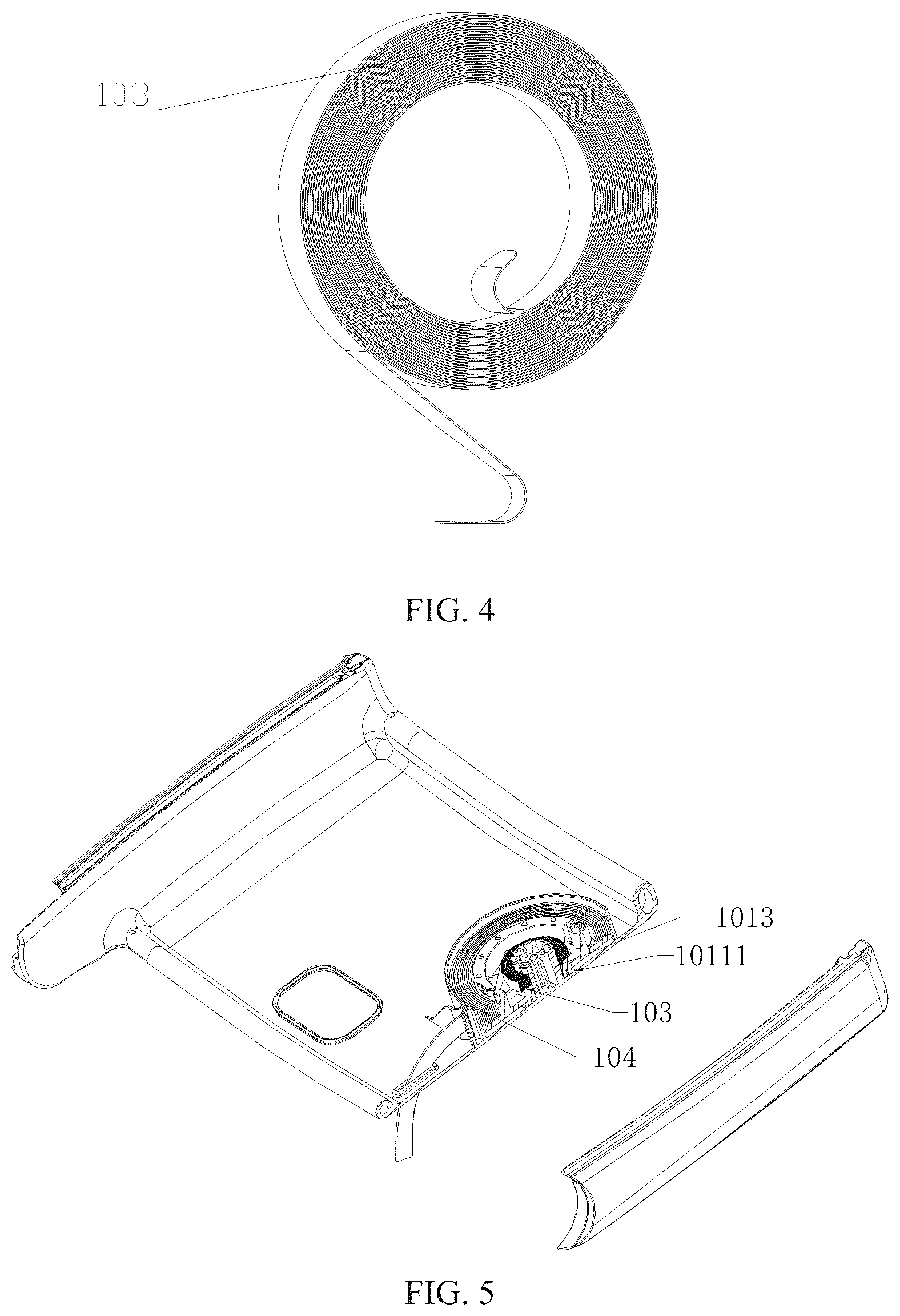 Patent US12616317 Figure 3 – Automatic webbing winding device and bedside bed having the same