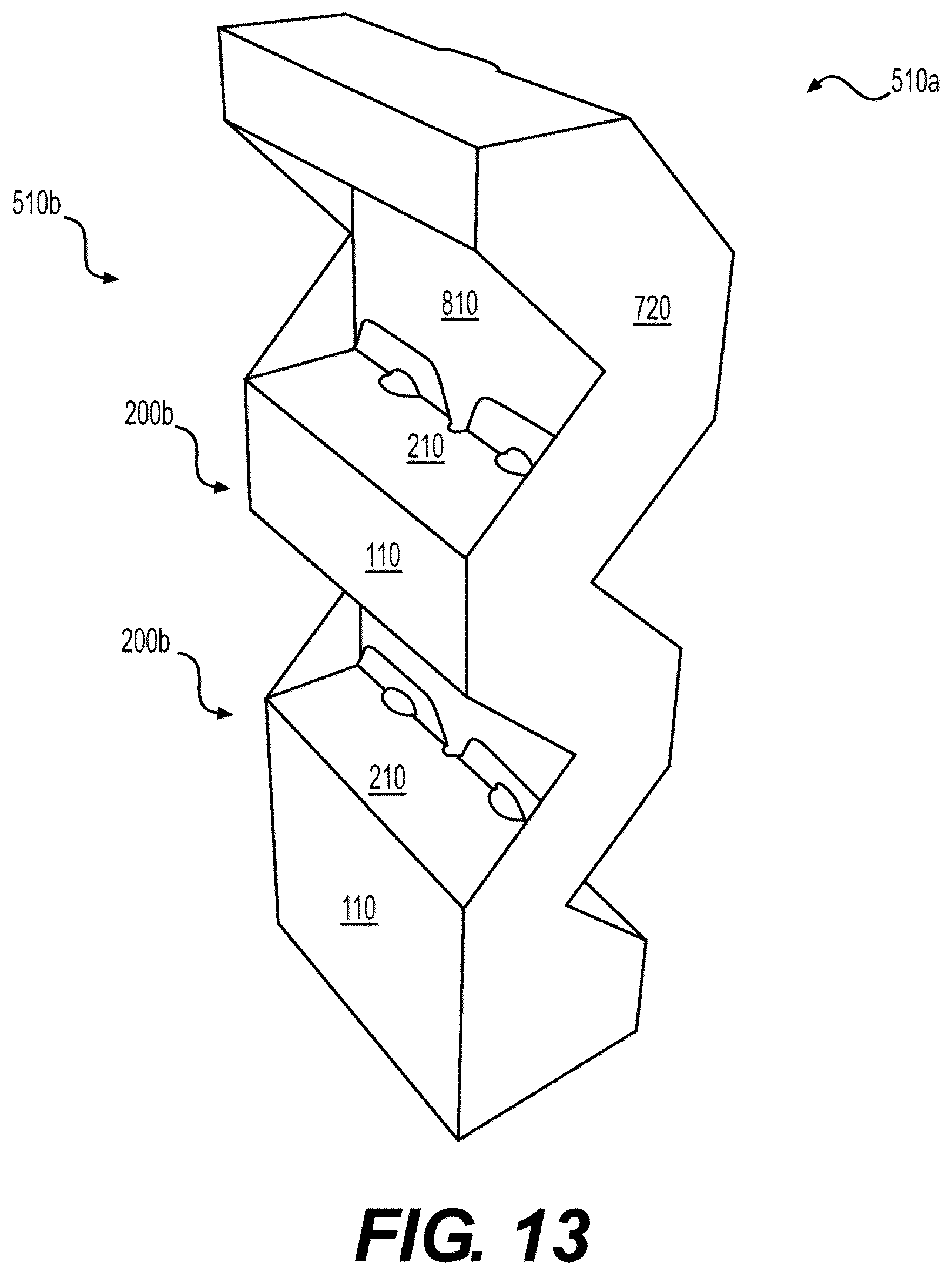 Patent US12616318 Figure 11 – Weekender style floor display
