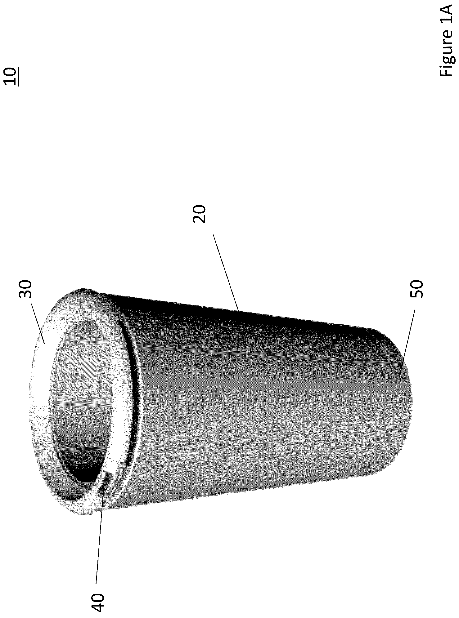 Patent US12616323 Figure 1 – Container for a substance