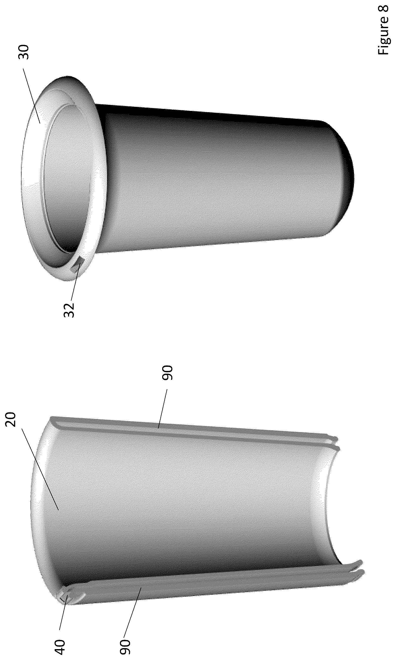 Patent US12616323 Figure 10 – Container for a substance