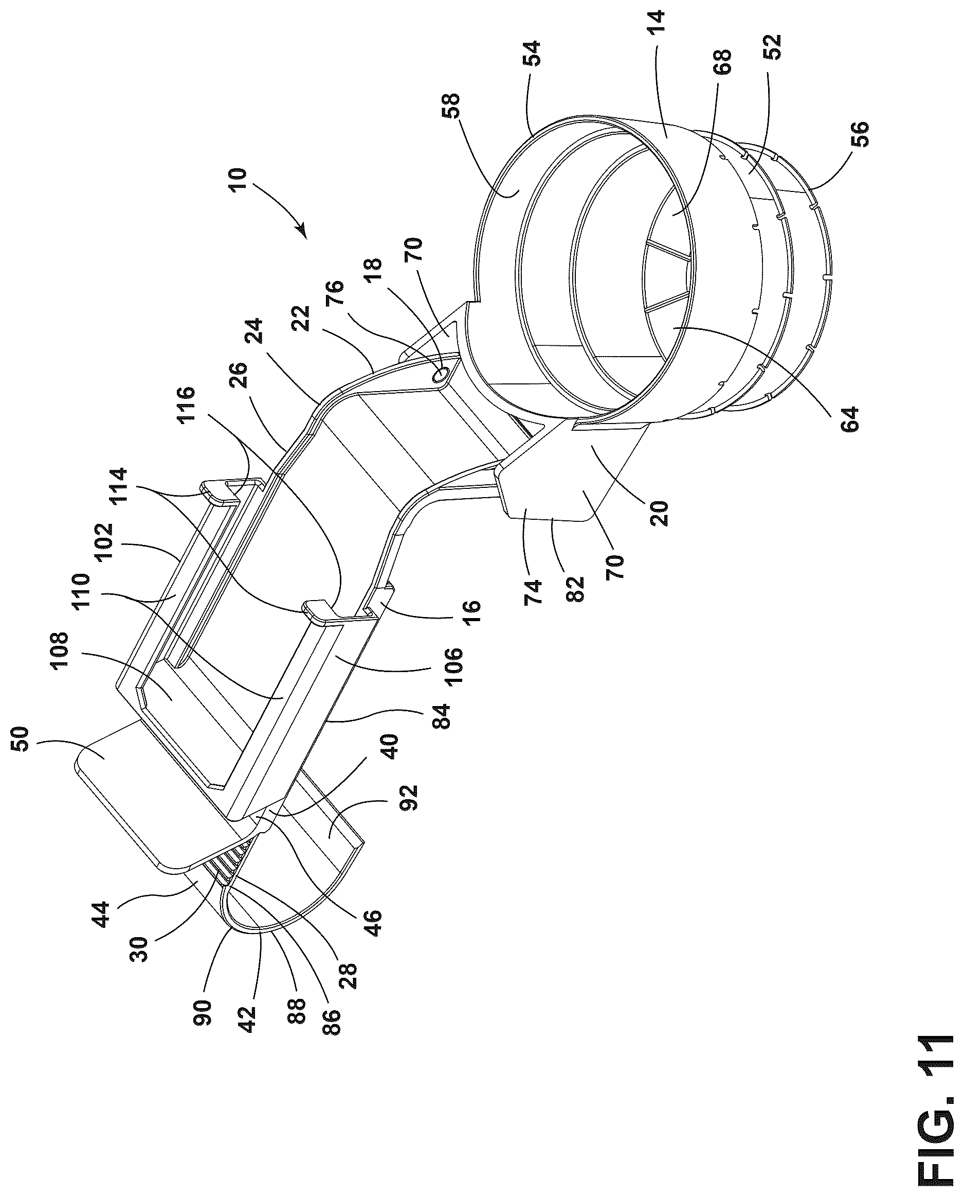 Patent US12616324 Figure 10 – Beverage caddy