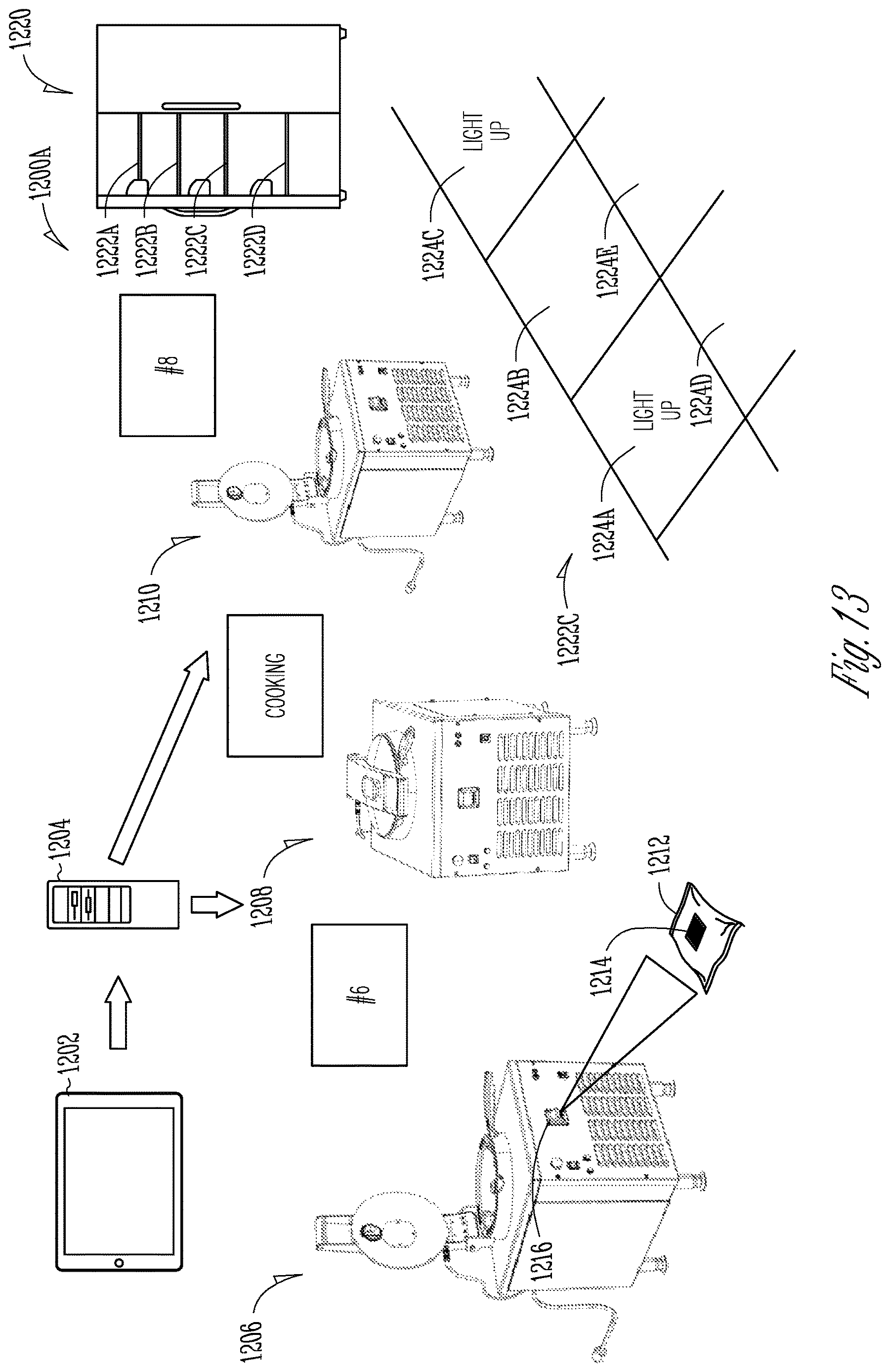 Patent US12616326 Figure 15 – Automated cooking system