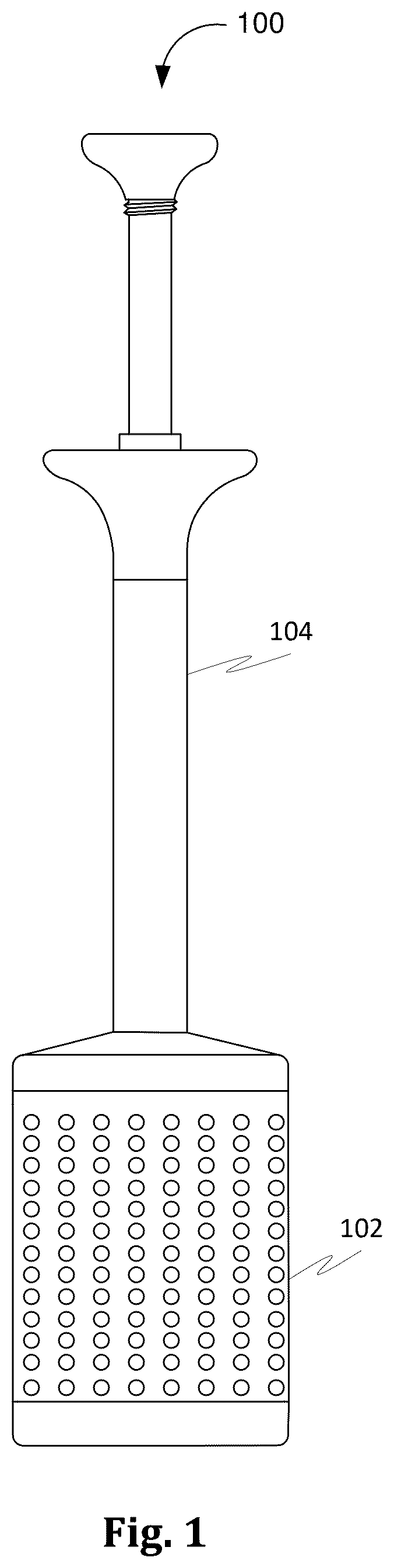Patent US12616328 Figure 1 – Apparatus facilitating brewing of beverages in a container