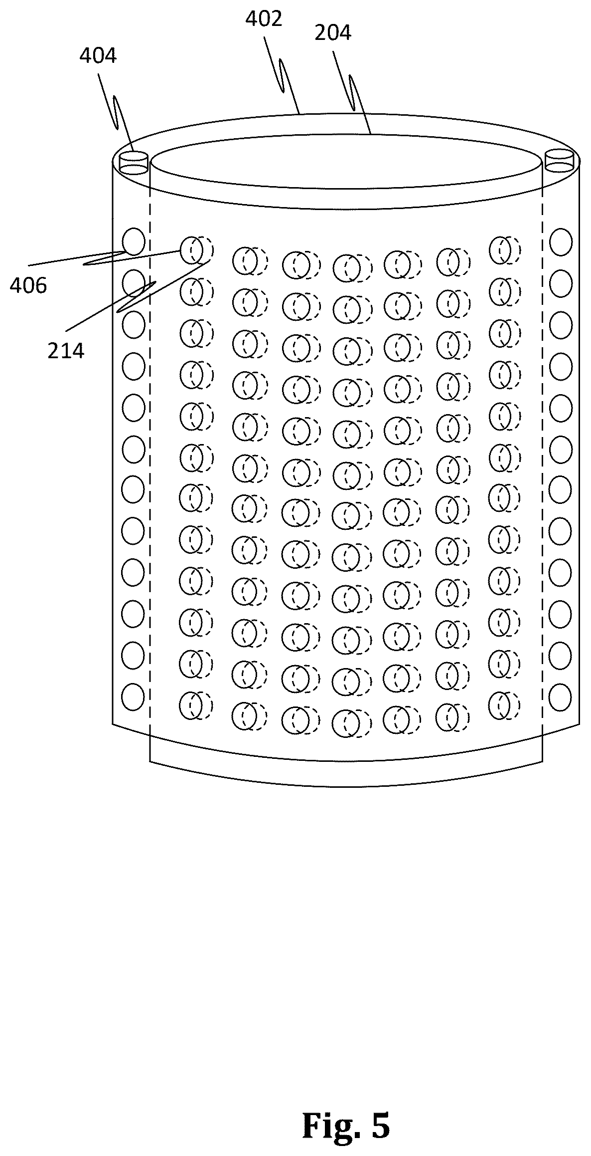 Patent US12616328 Figure 5 – Apparatus facilitating brewing of beverages in a container