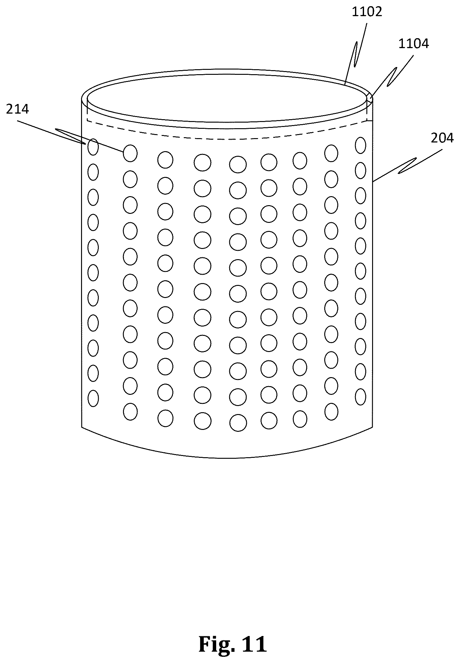 Patent US12616328 Figure 11 – Apparatus facilitating brewing of beverages in a container