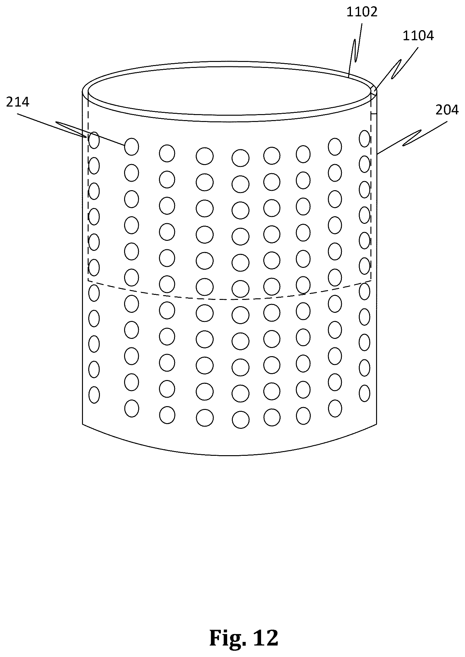 Patent US12616328 Figure 12 – Apparatus facilitating brewing of beverages in a container