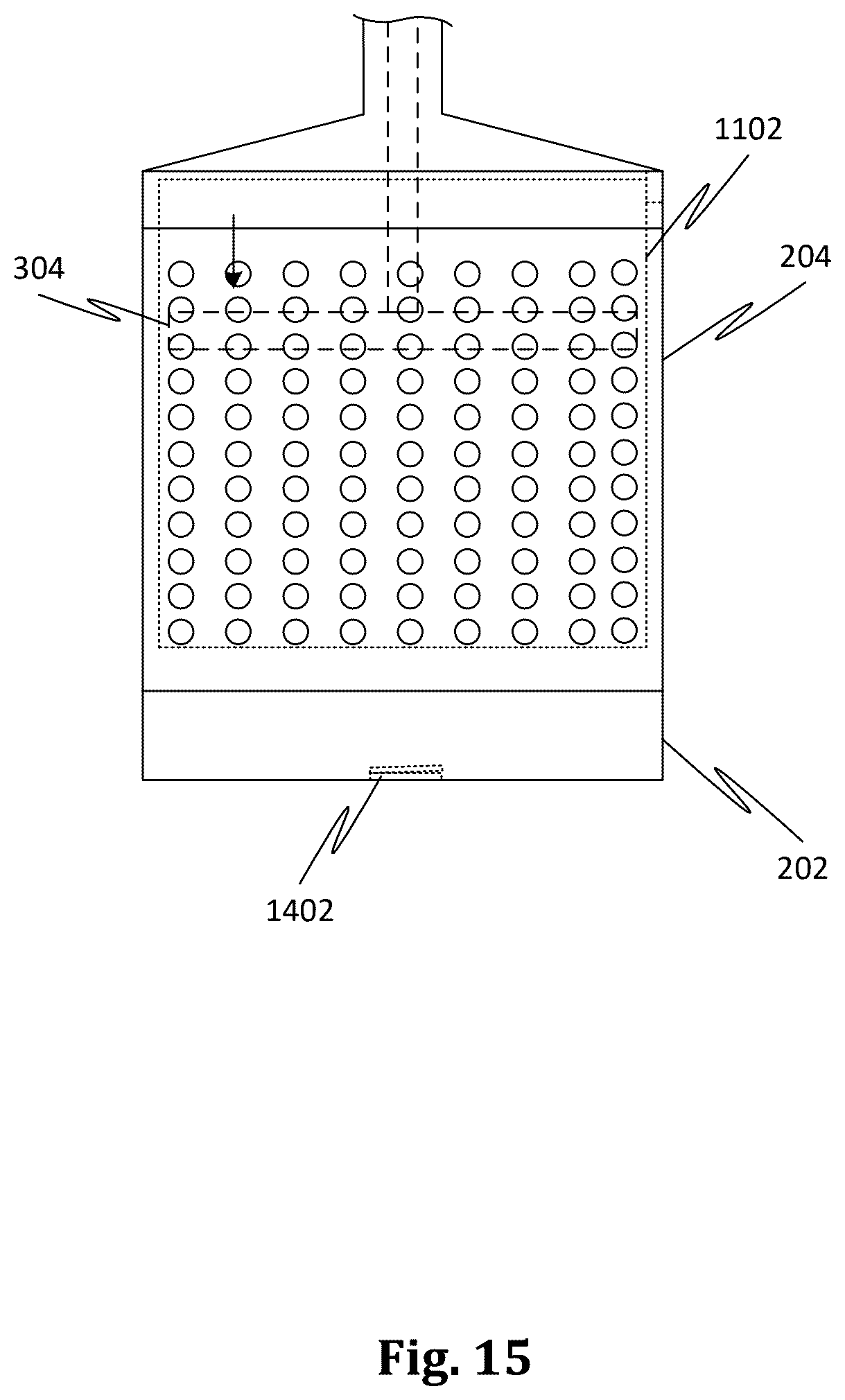 Patent US12616328 Figure 15 – Apparatus facilitating brewing of beverages in a container