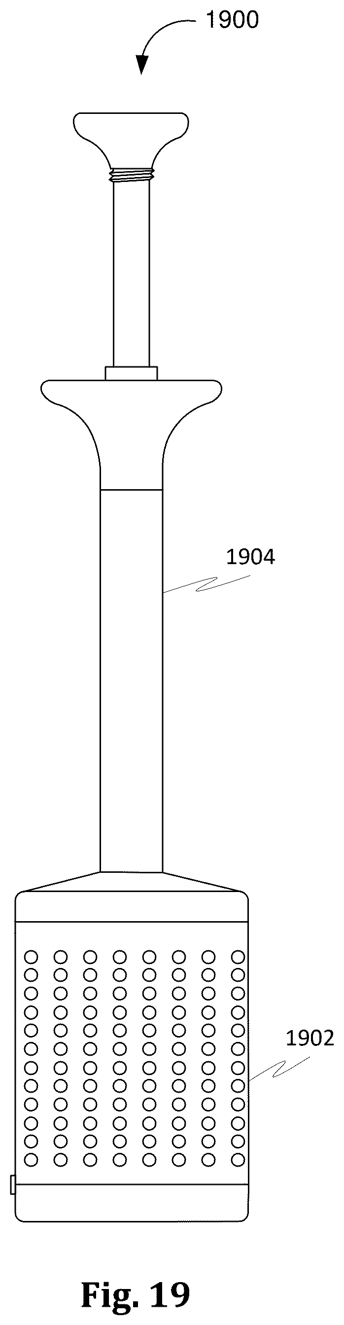 Patent US12616328 Figure 19 – Apparatus facilitating brewing of beverages in a container