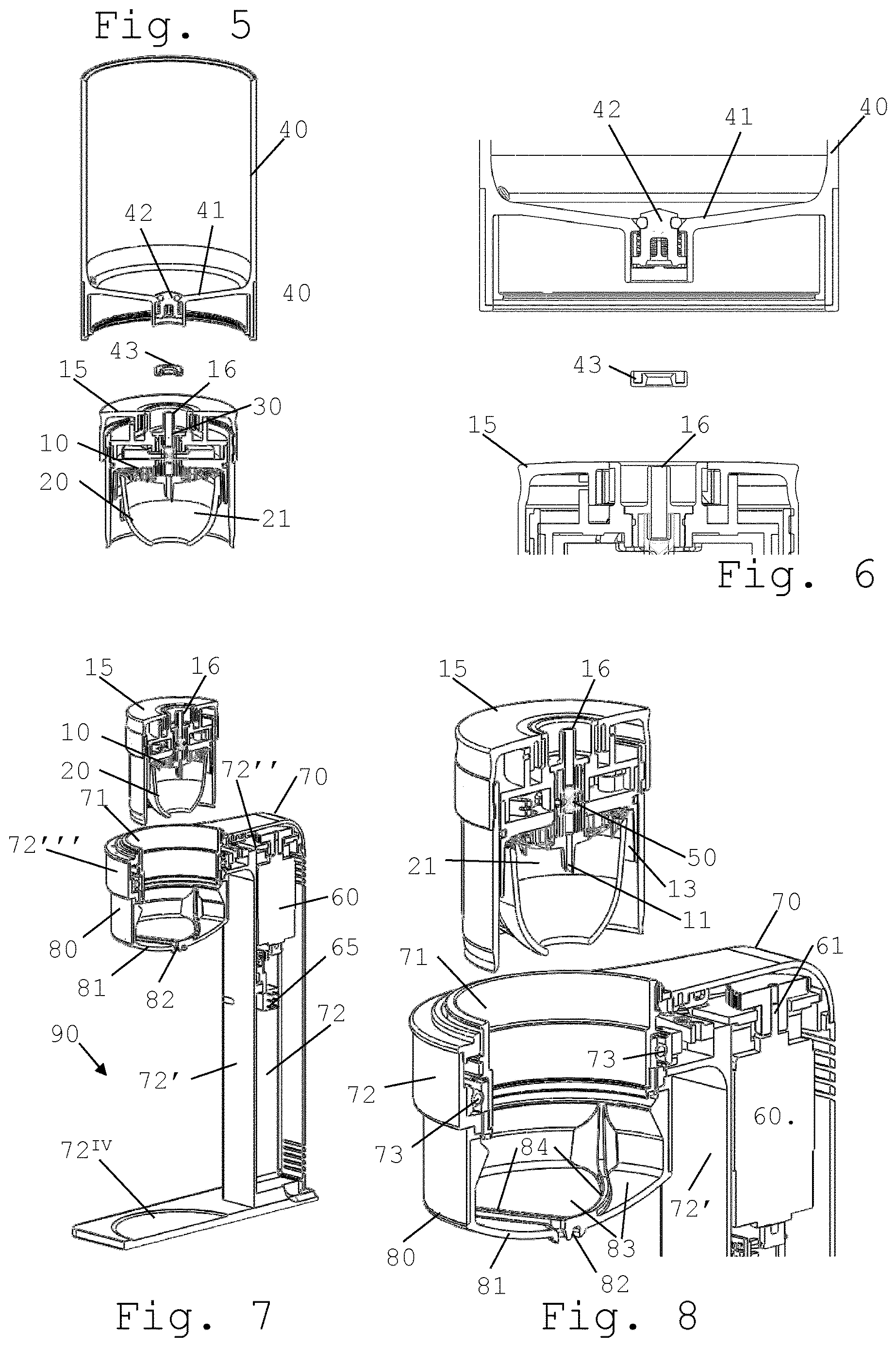 Patent US12616329 Figure 2 – Beverage machine with beverage collector