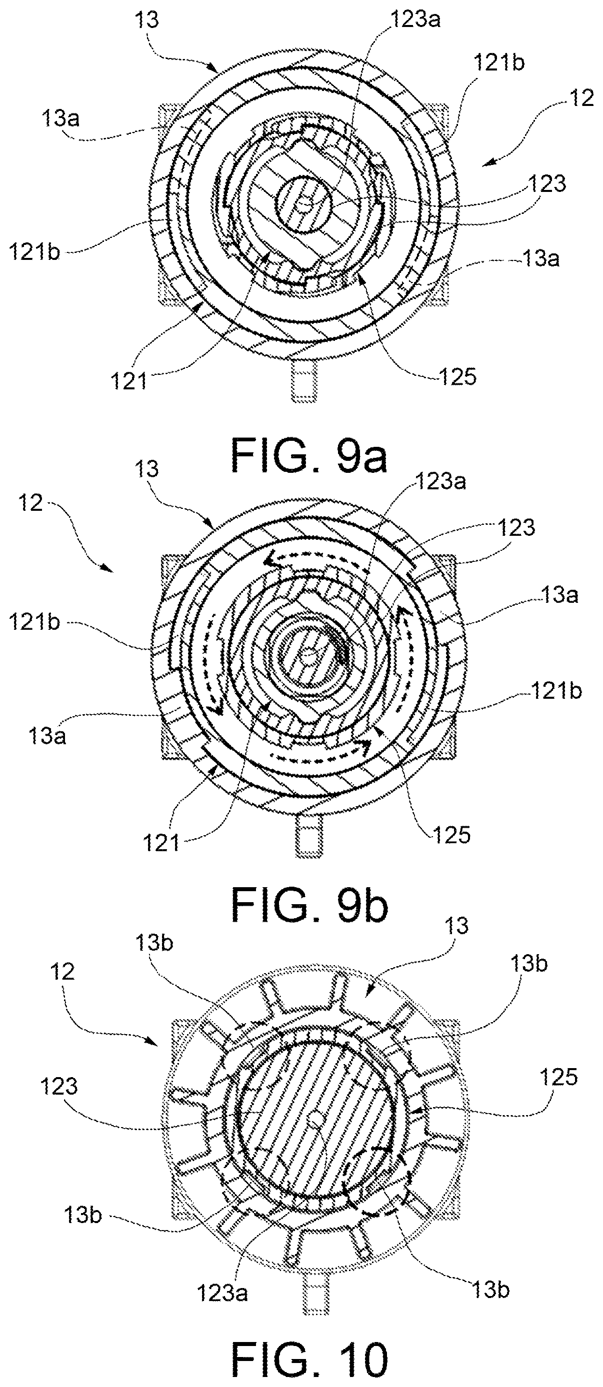 Patent US12616331 Figure 6 – Motorized brewing unit