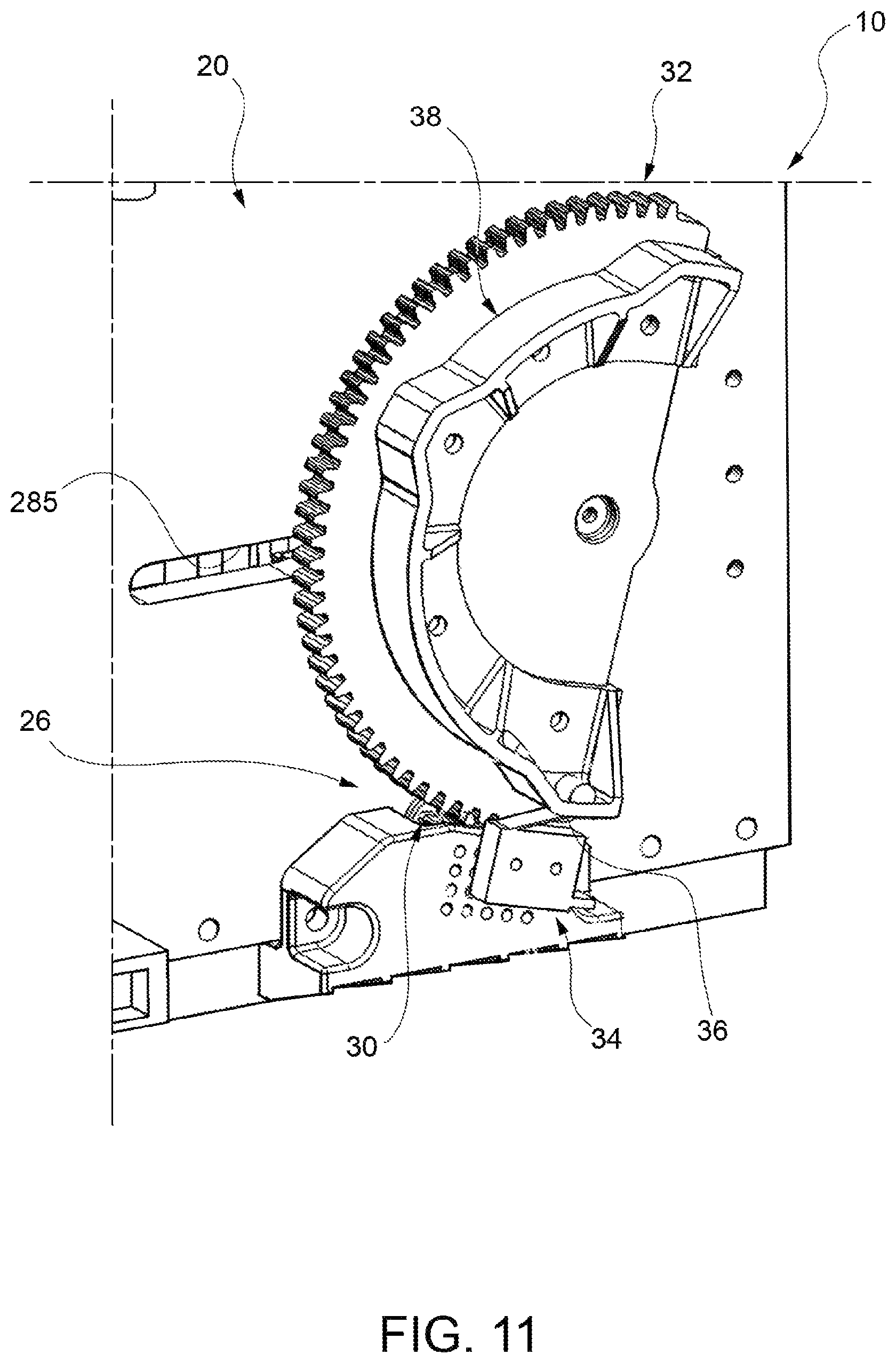 Patent US12616331 Figure 7 – Motorized brewing unit