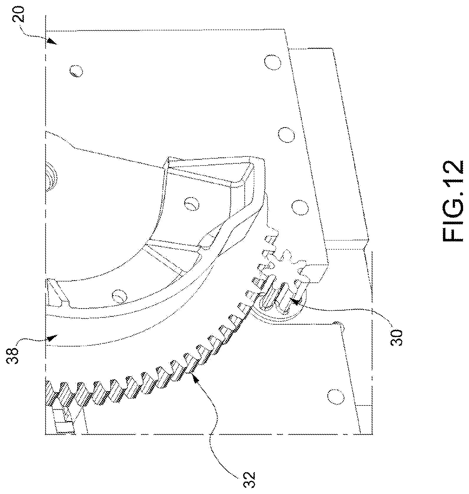 Patent US12616331 Figure 8 – Motorized brewing unit