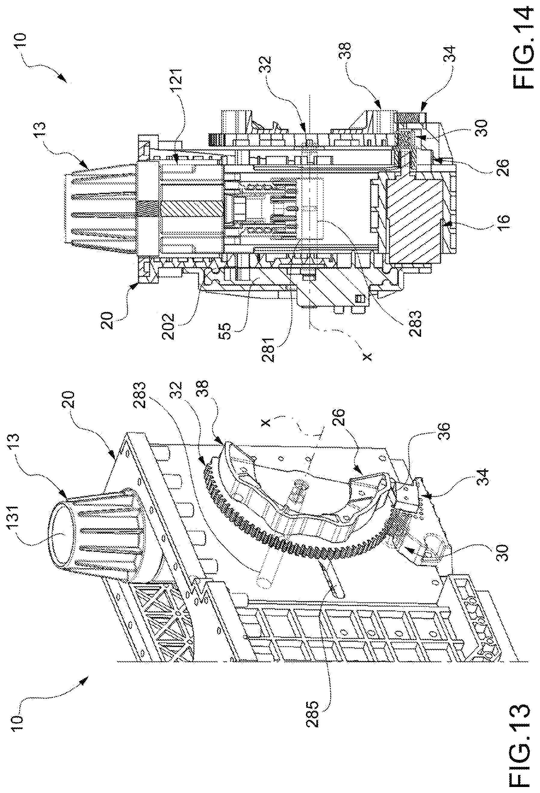 Patent US12616331 Figure 9 – Motorized brewing unit