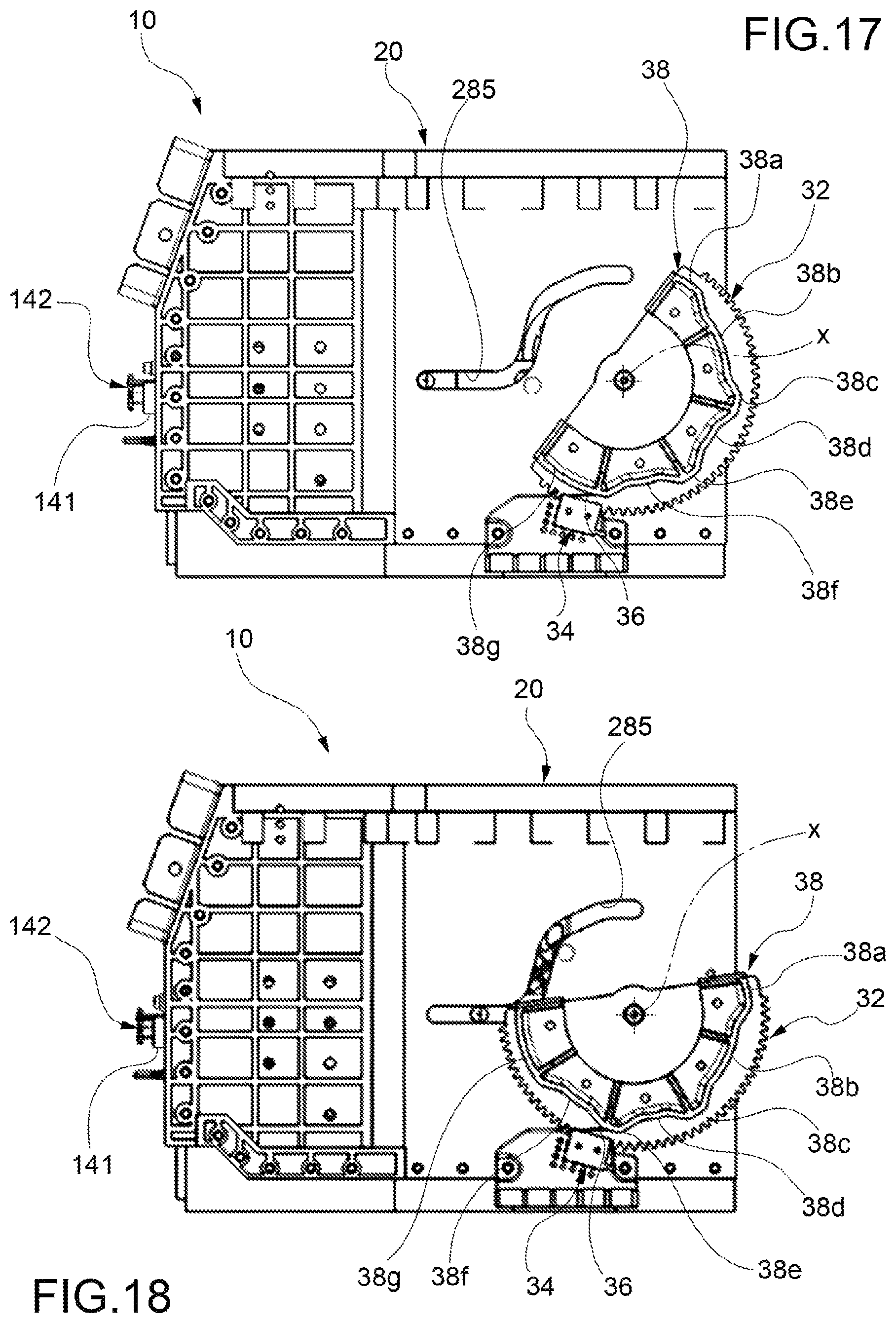 Patent US12616331 Figure 11 – Motorized brewing unit