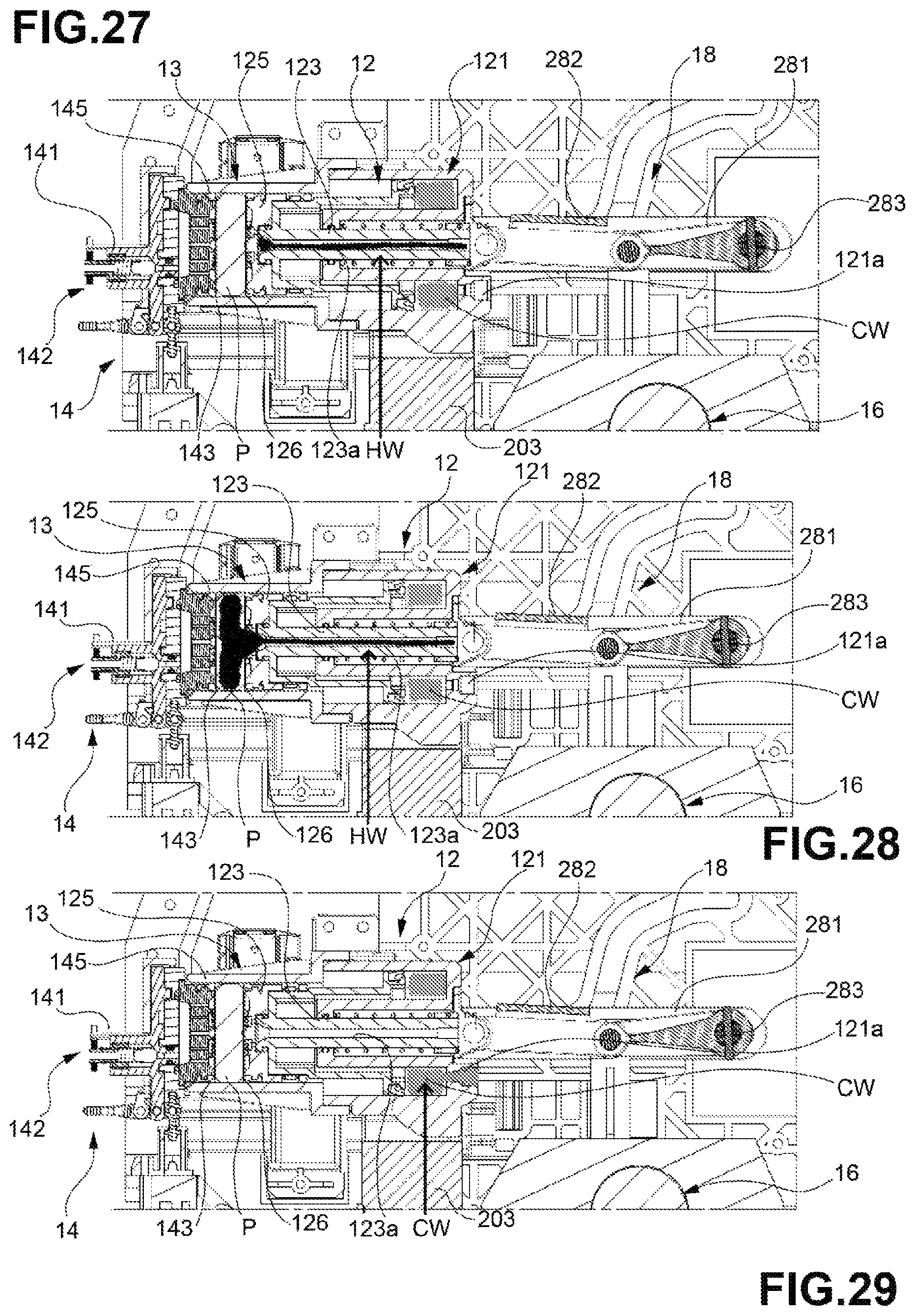Patent US12616331 Figure 16 – Motorized brewing unit