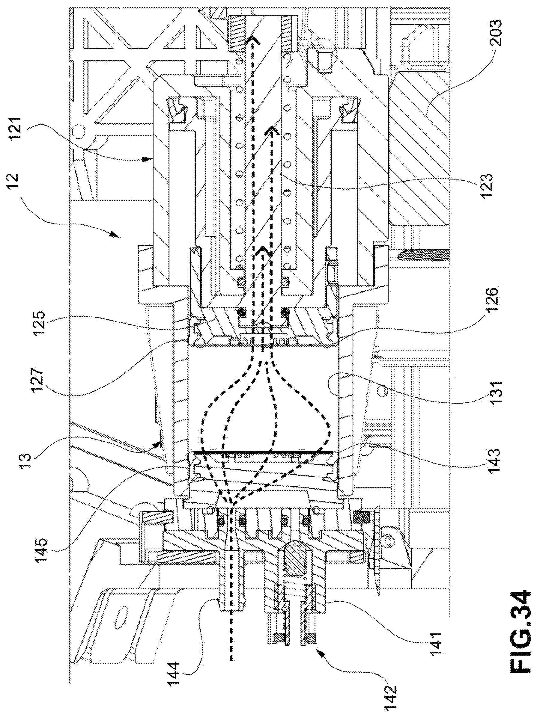 Patent US12616331 Figure 19 – Motorized brewing unit