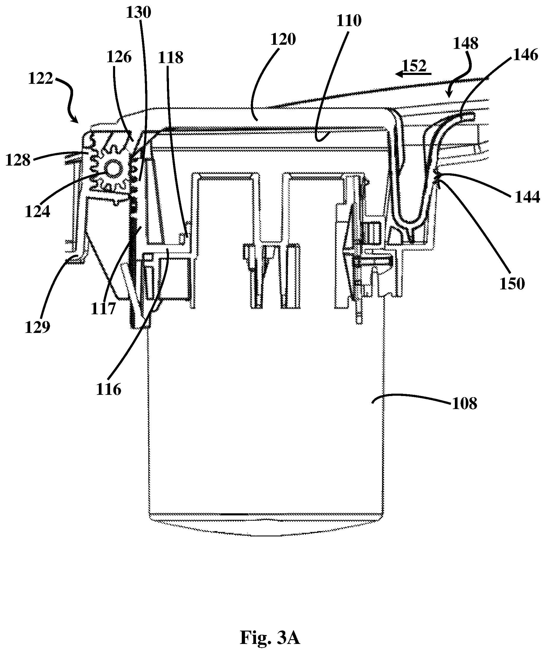 Patent US12616333 Figure 4 – Cartridge extraction unit for water purifier