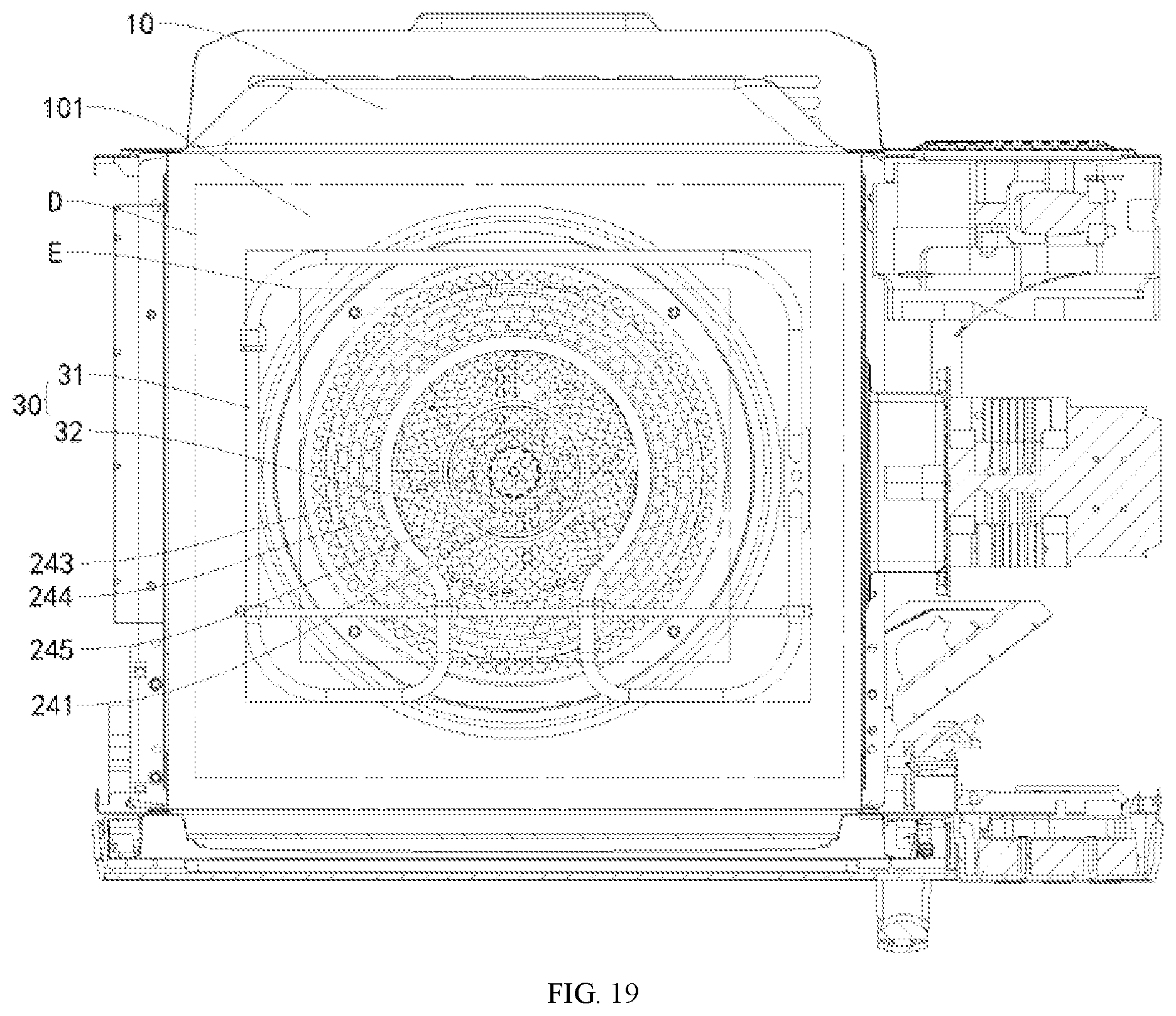Patent US12616336 Figure 8 – Cooking device