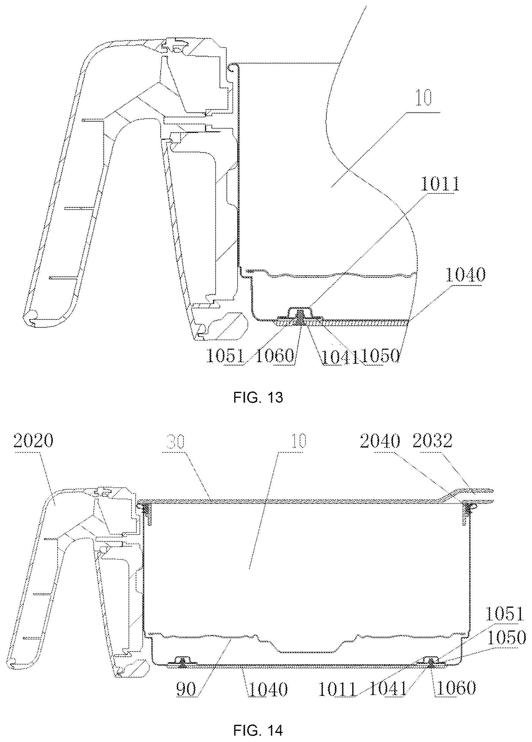 Patent US12616337 Figure 7 – Basket with detachable cover plate for air fryer and air fryer having basket with detachable cover plate