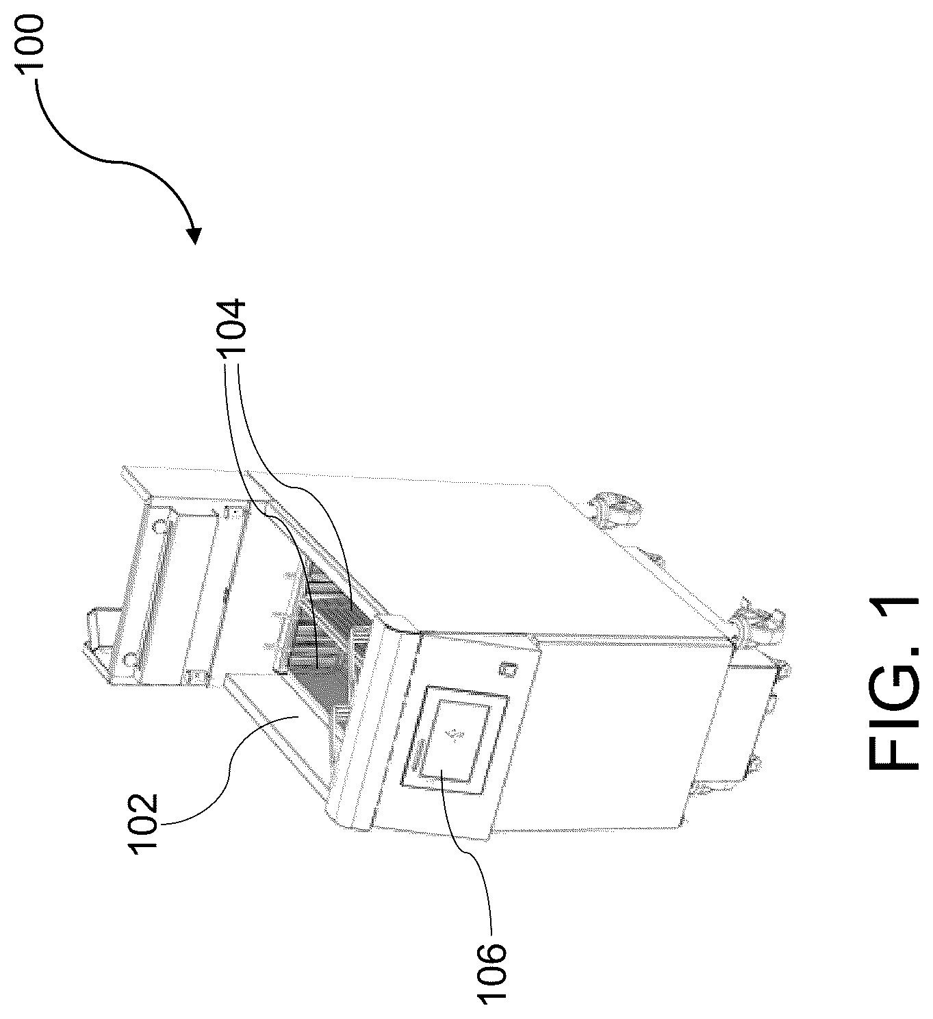 Patent US12616338 — Convection deep fat fryer heating system — Figure 1