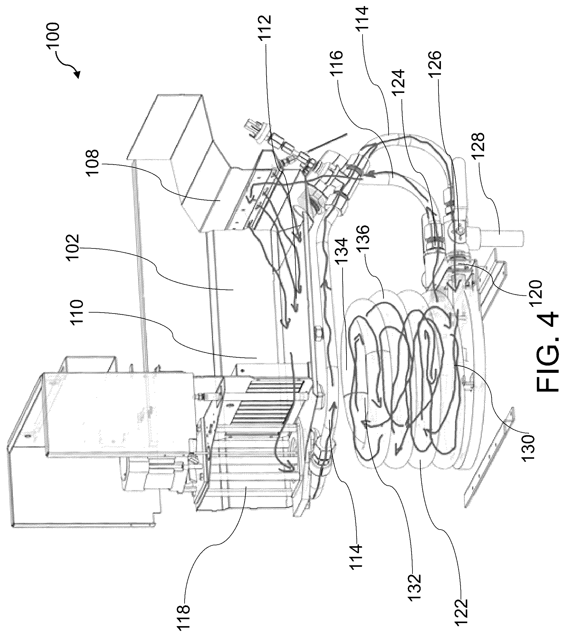 Patent US12616338 Figure 4 – Convection deep fat fryer heating system