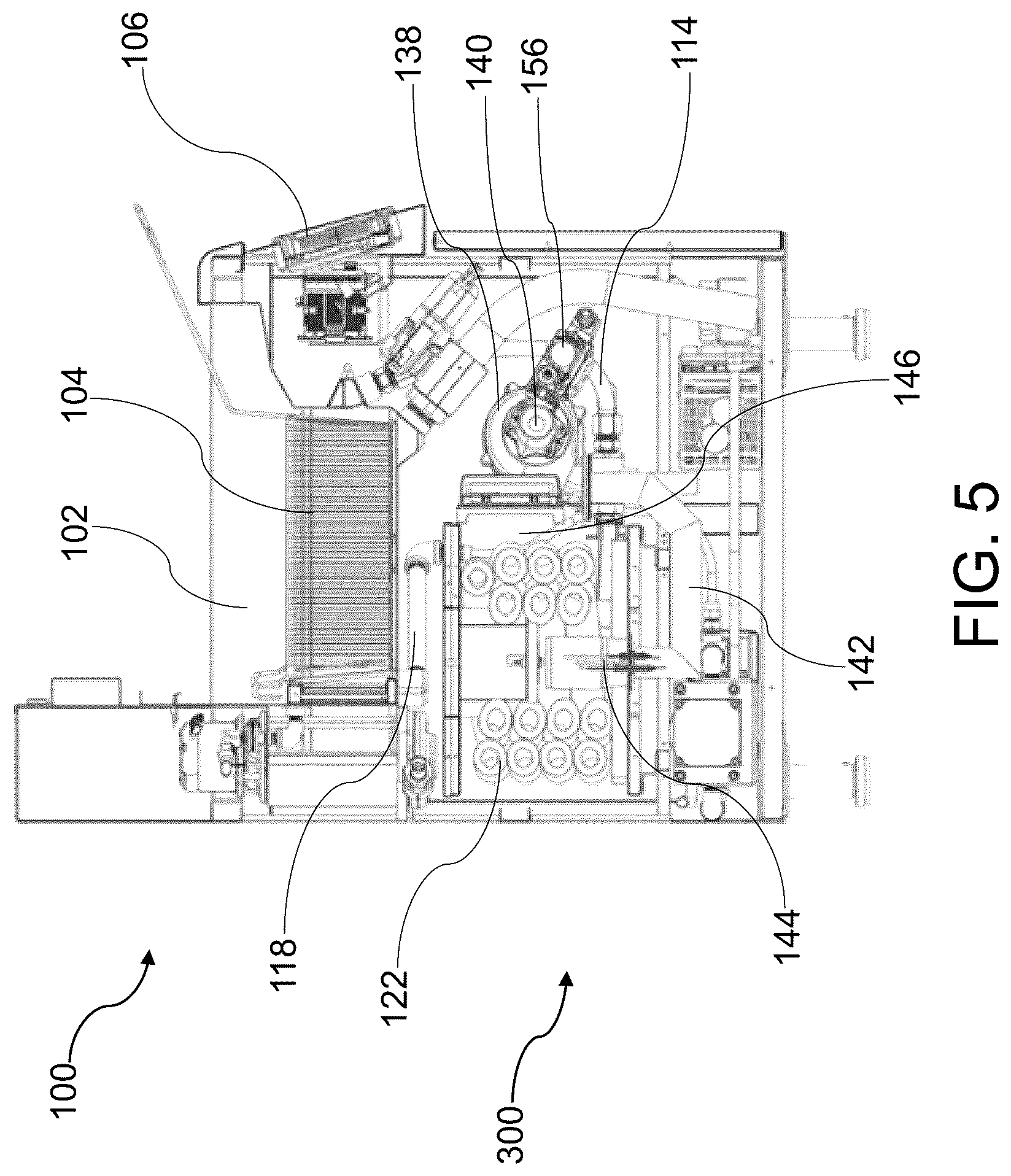 Patent US12616338 Figure 5 – Convection deep fat fryer heating system