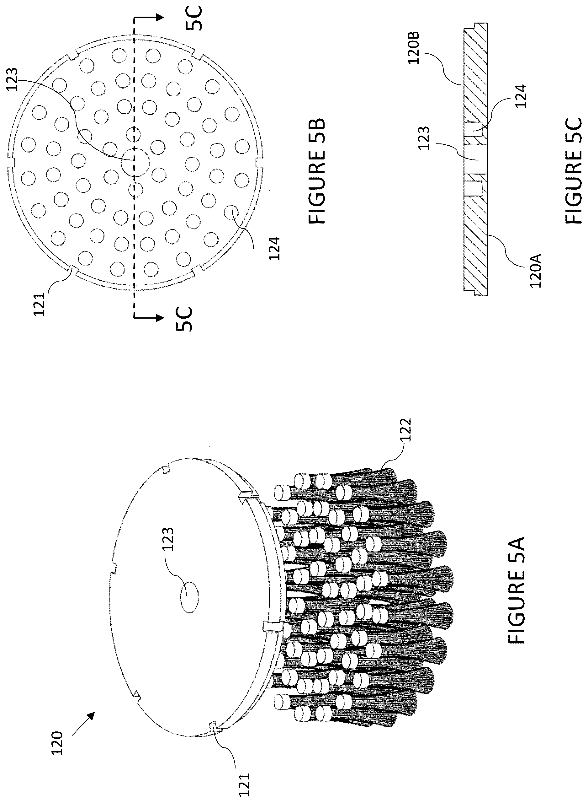 Patent US12616339 Figure 5 – Herb grinder with a cleaning attachment