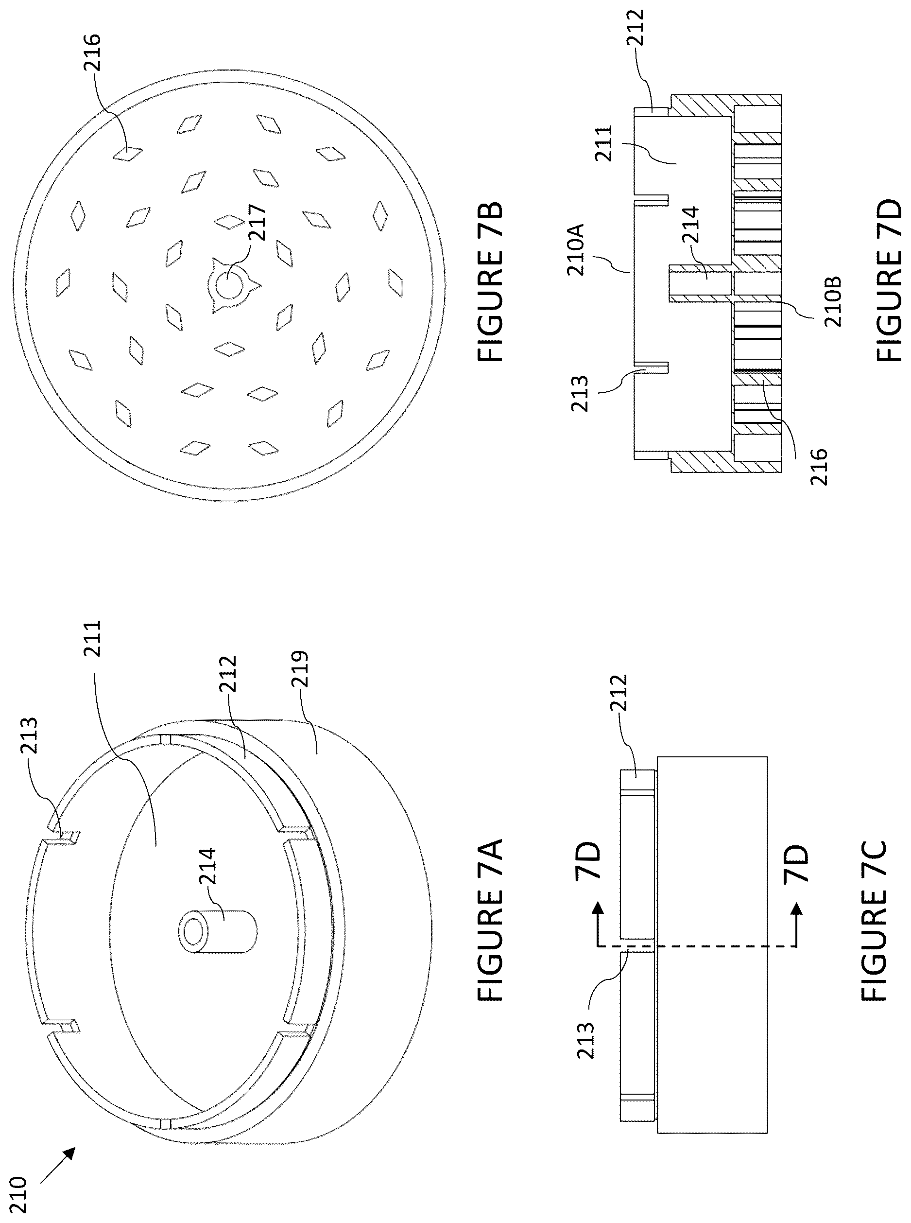 Patent US12616339 Figure 7 – Herb grinder with a cleaning attachment