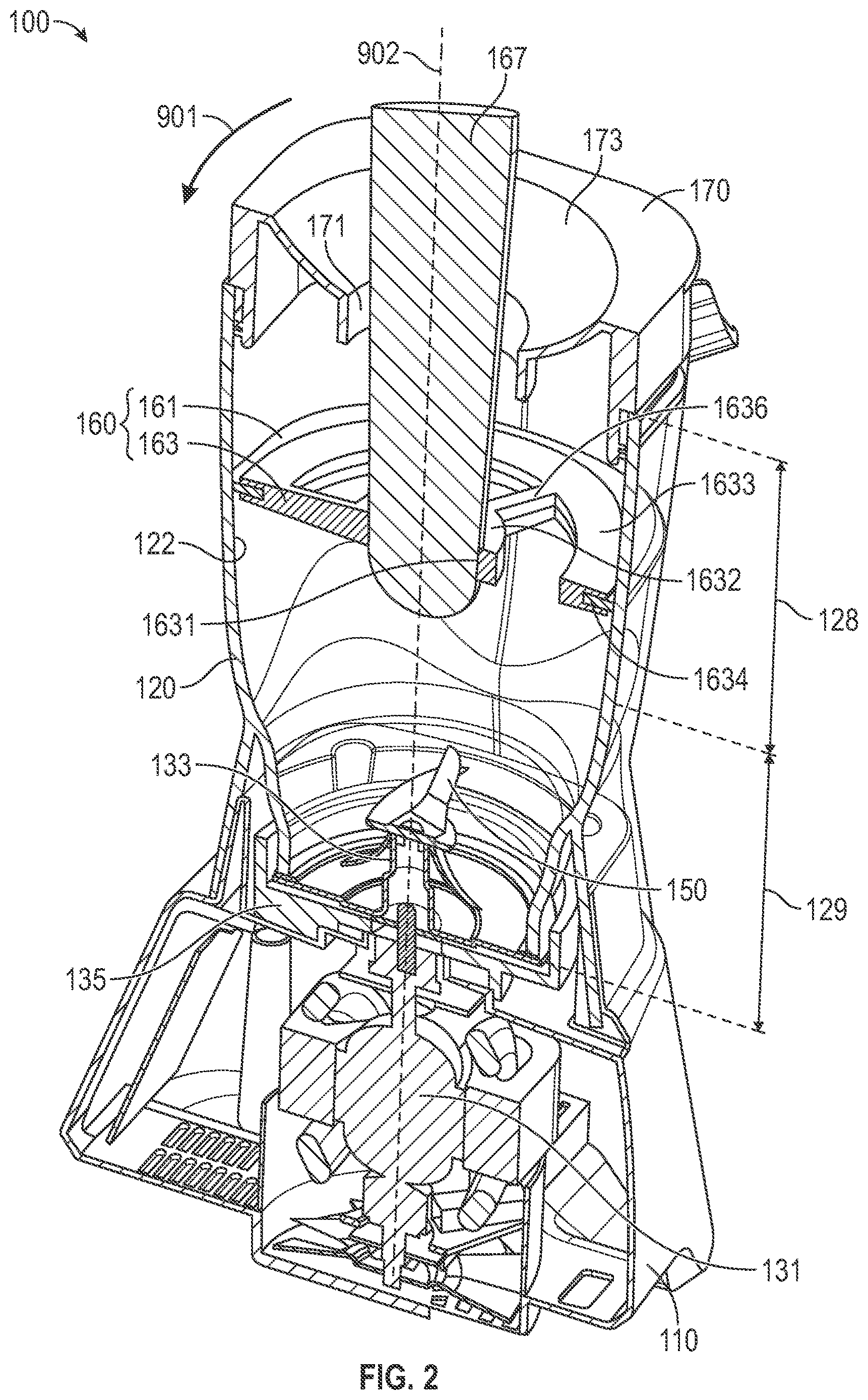 Patent US12616340 Figure 2 – Blender