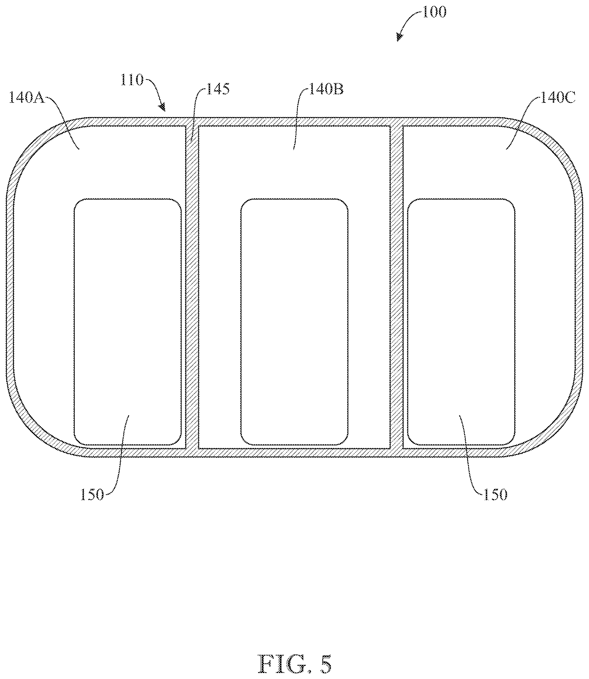 Patent US12616341 Figure 5 – Weighted device for buoyancy prevention and a method for use thereof