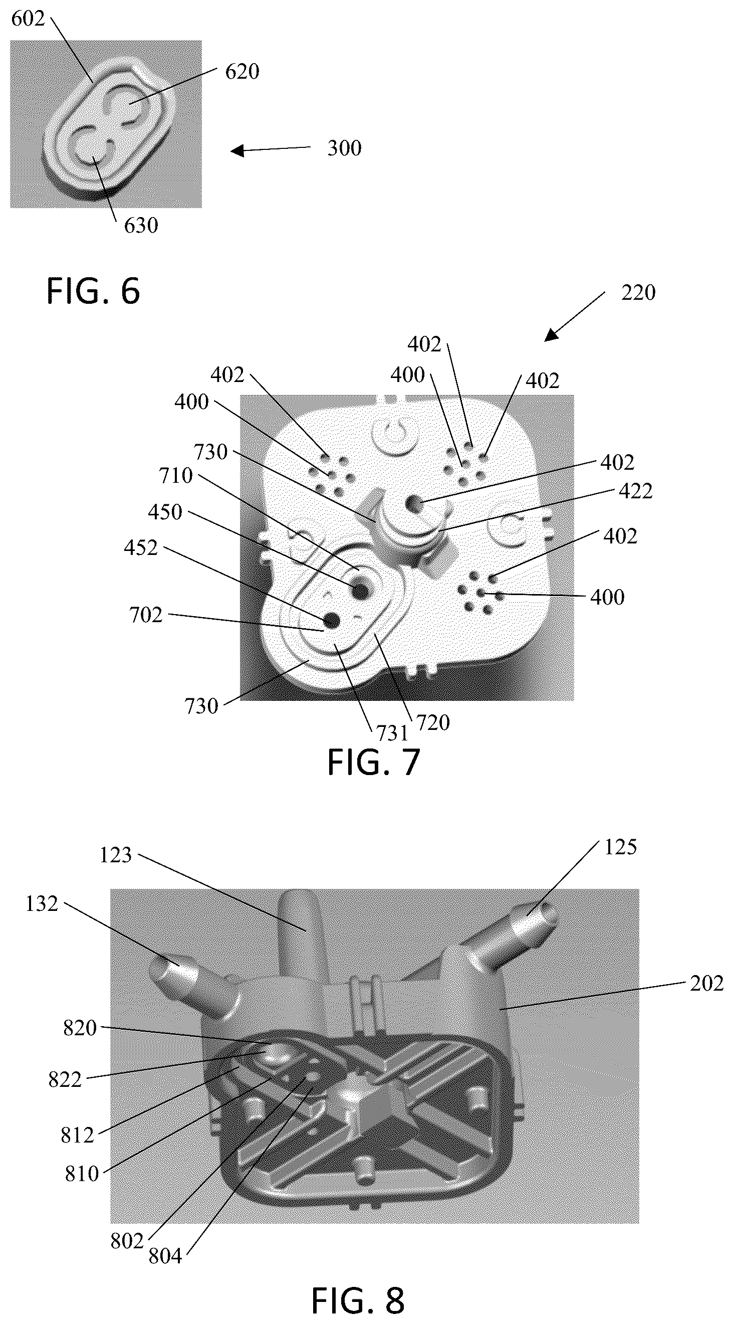 Patent US12616342 Figure 4 – Compact multi-chamber foam-at-a-distance pumps and dispensers