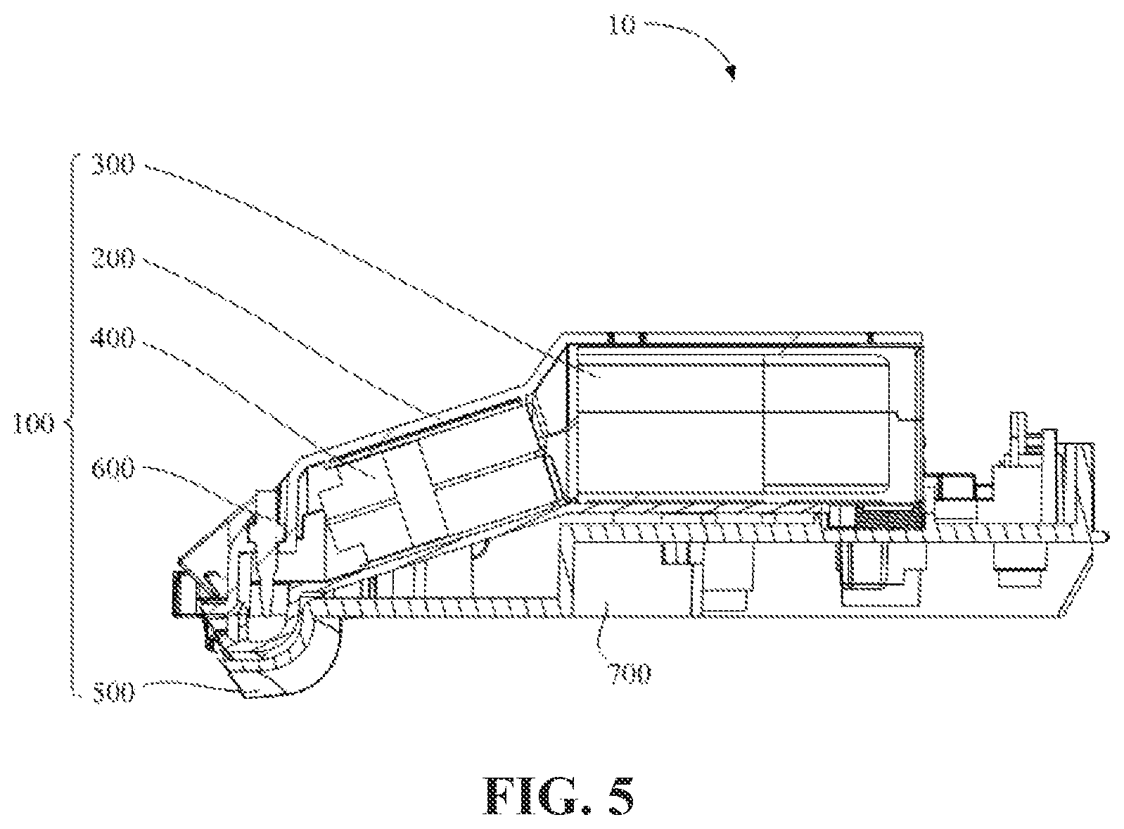 Patent US12616343 Figure 4 – Drying device, fixed seat assembly and toilet