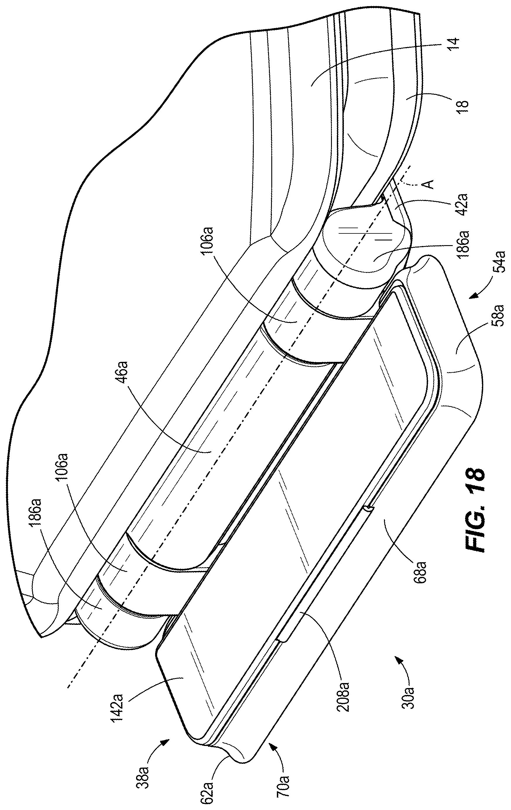 Patent US12616344 Figure 11 – Toilet seat hinge