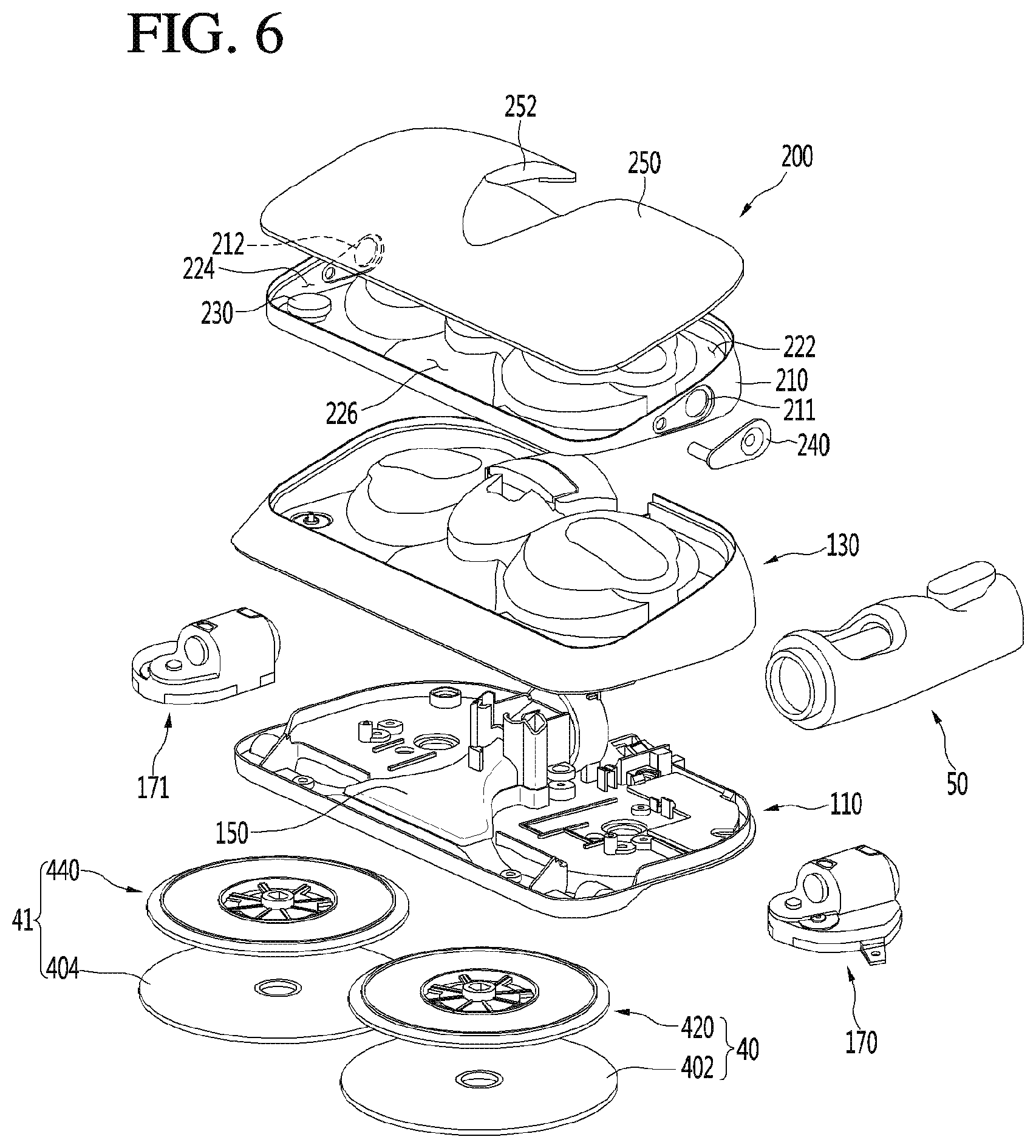 Patent US12616345 Figure 4 – Nozzle for cleaner
