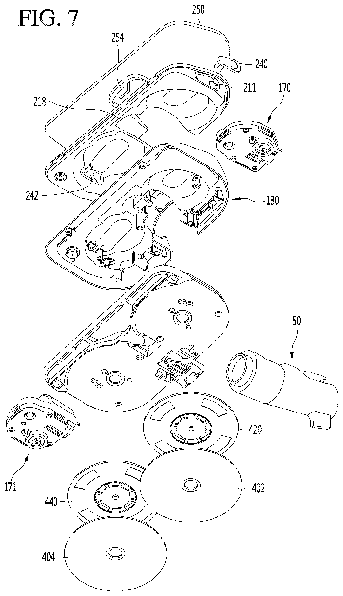 Patent US12616345 Figure 5 – Nozzle for cleaner