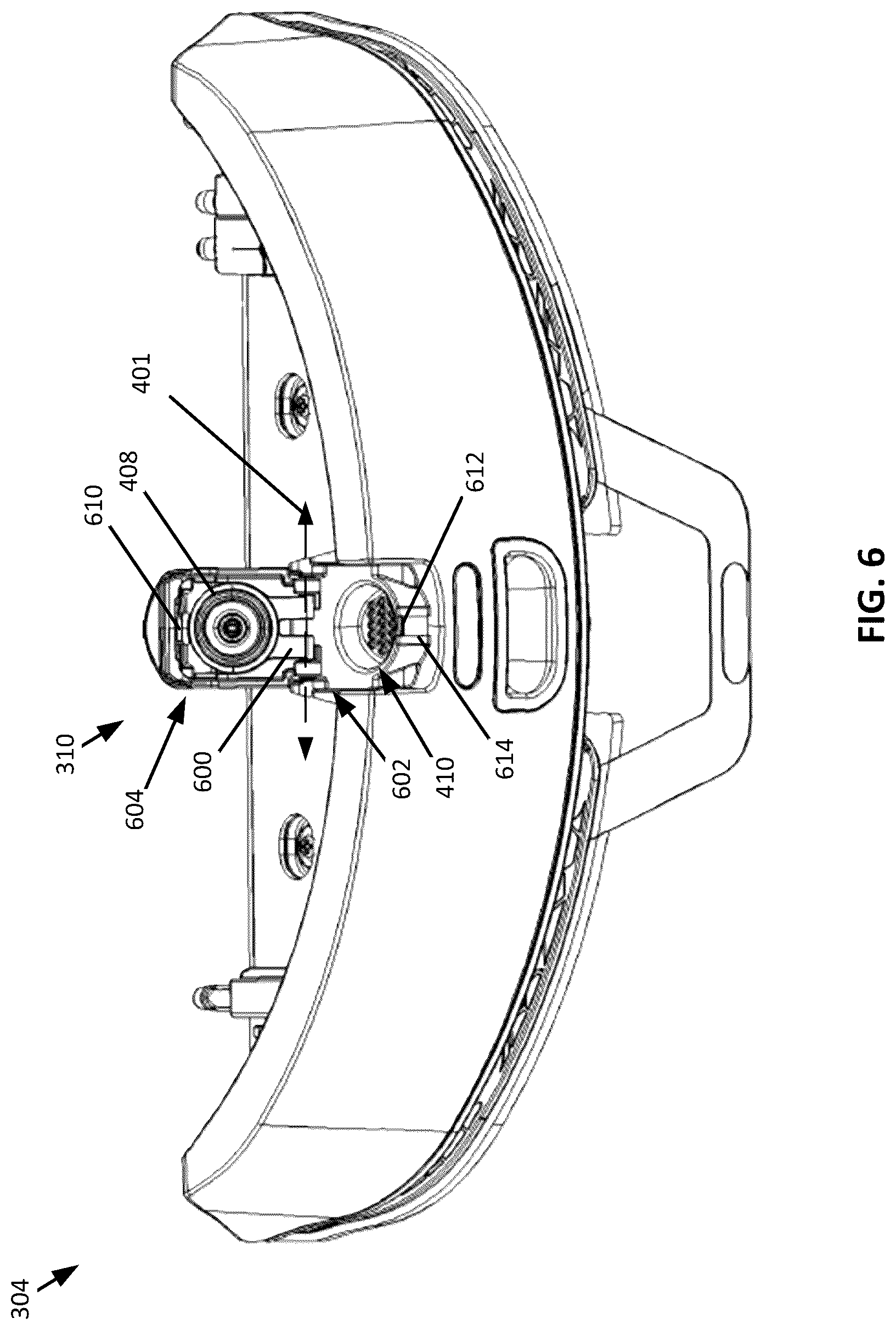 Patent US12616346 Figure 6 – Robotic cleaner
