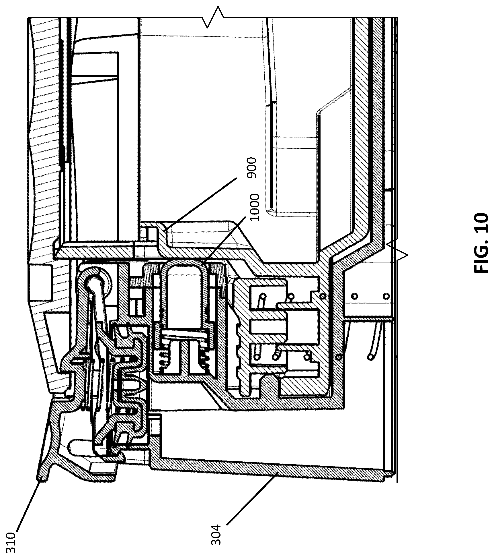 Patent US12616346 Figure 10 – Robotic cleaner