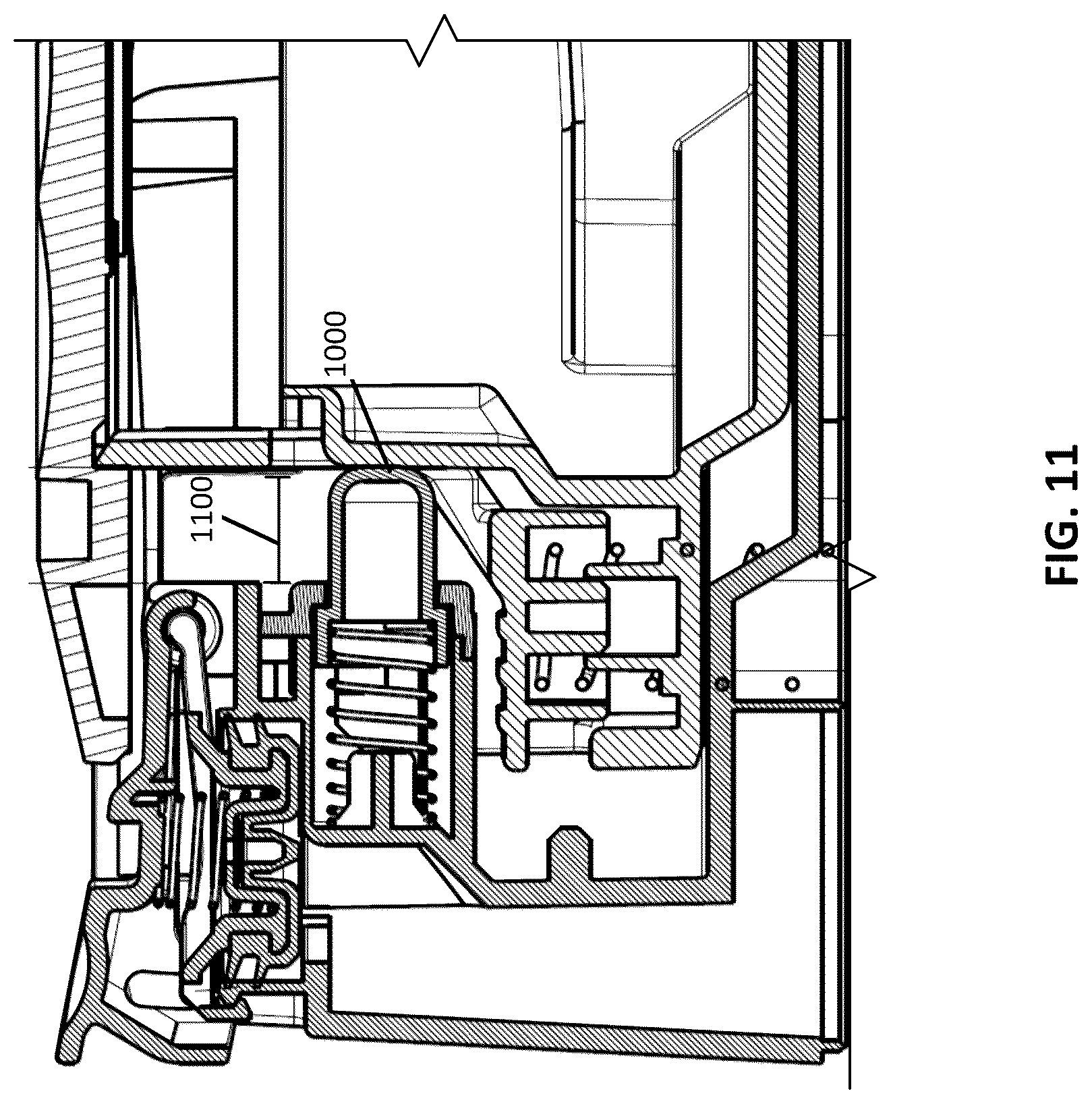 Patent US12616346 Figure 11 – Robotic cleaner