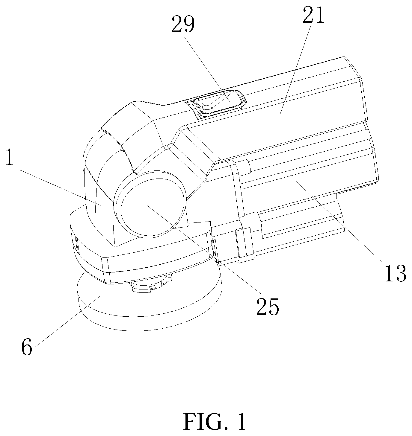 Patent US12616347 Figure 1 – Bidirectional cleaning machine