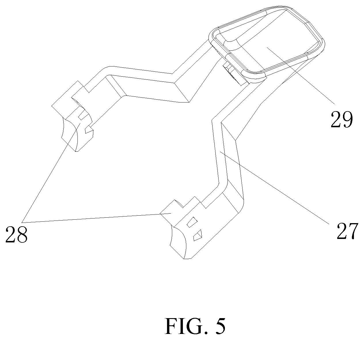 Patent US12616347 Figure 4 – Bidirectional cleaning machine