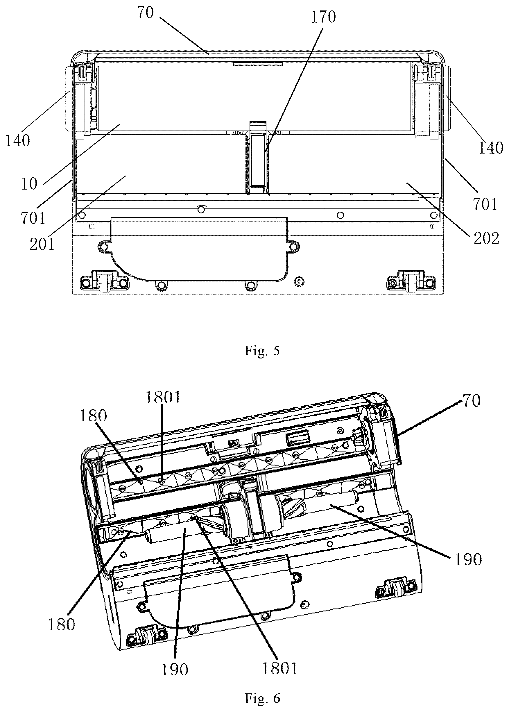 Patent US12616348 Figure 4 – Handheld cleaning device