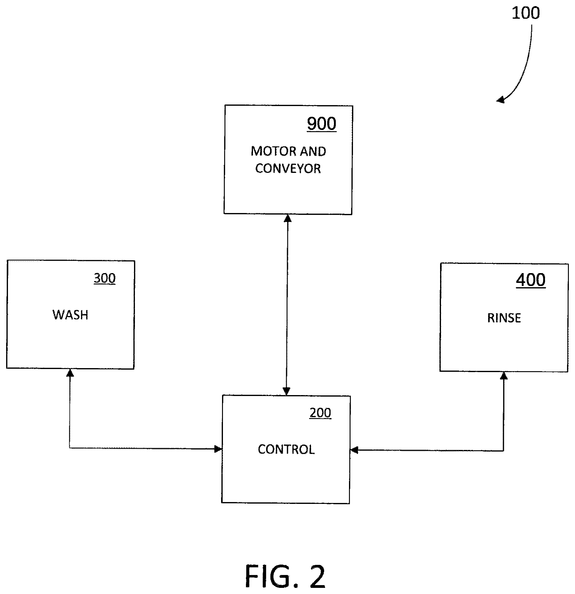 Patent US12616352 Figure 2 – Spray arm assembly and glasswasher incorporating the same