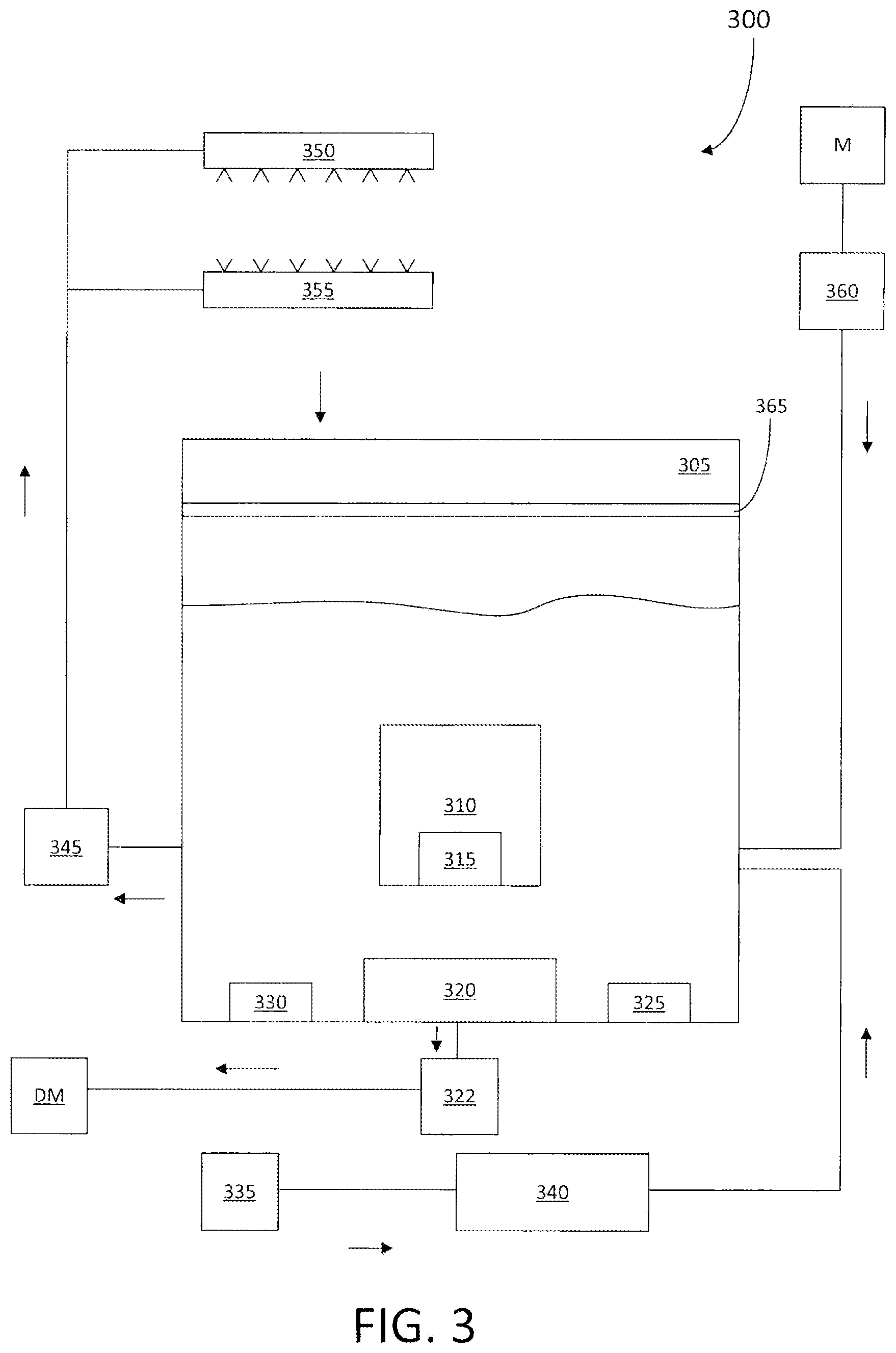 Patent US12616352 Figure 3 – Spray arm assembly and glasswasher incorporating the same