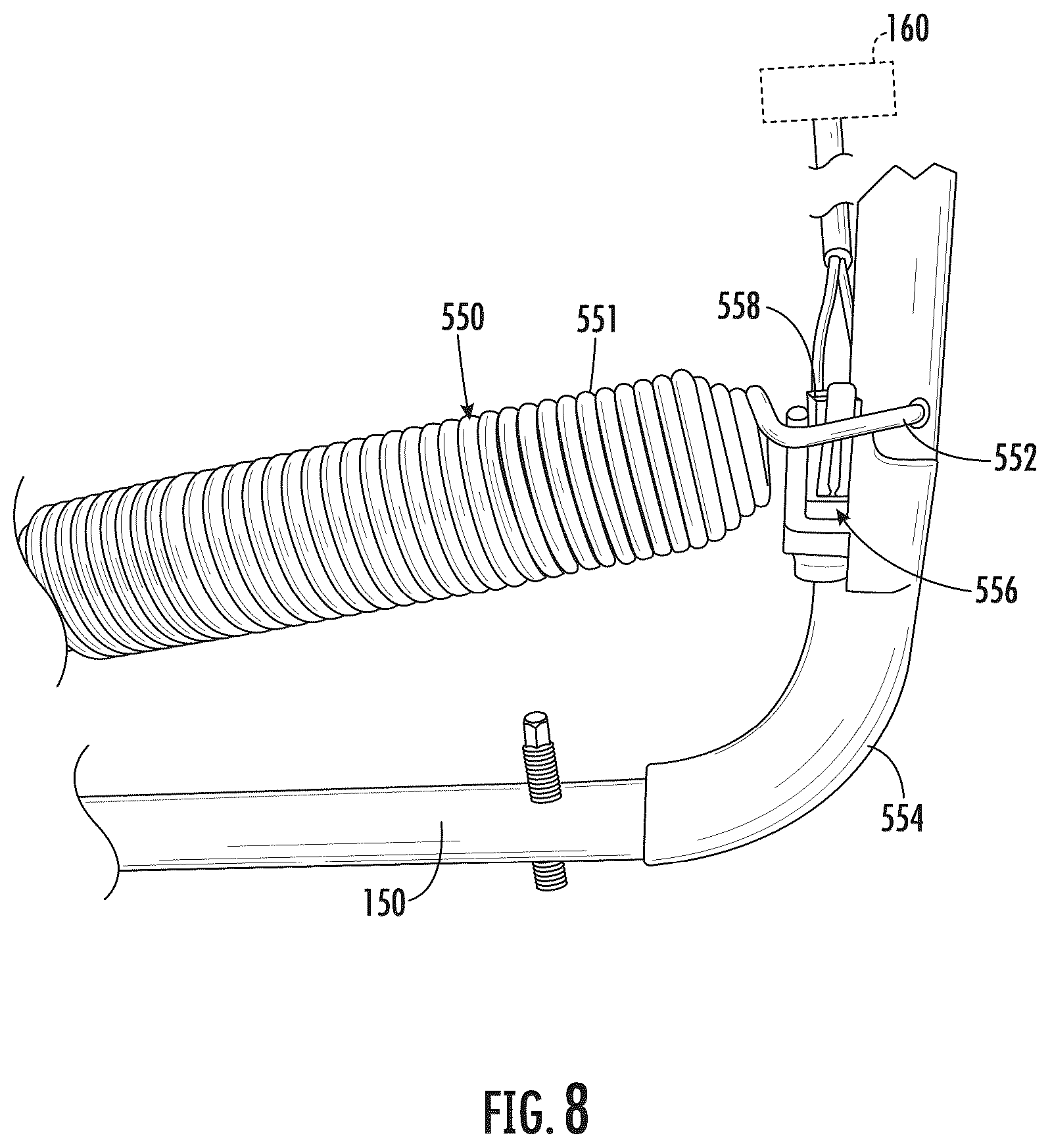 Patent US12616353 Figure 7 – Sensing assembly for an appliance